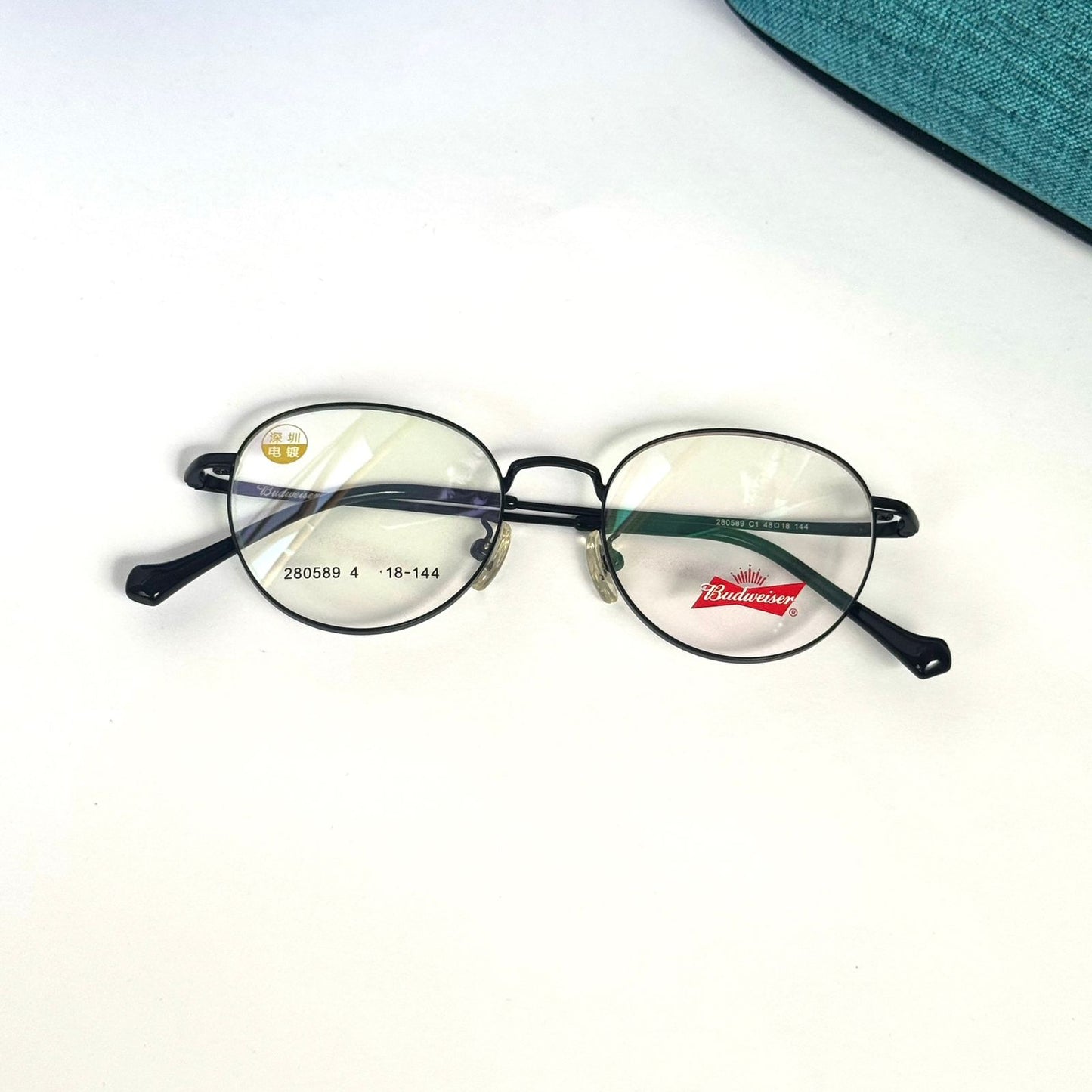 Round Black frames 042