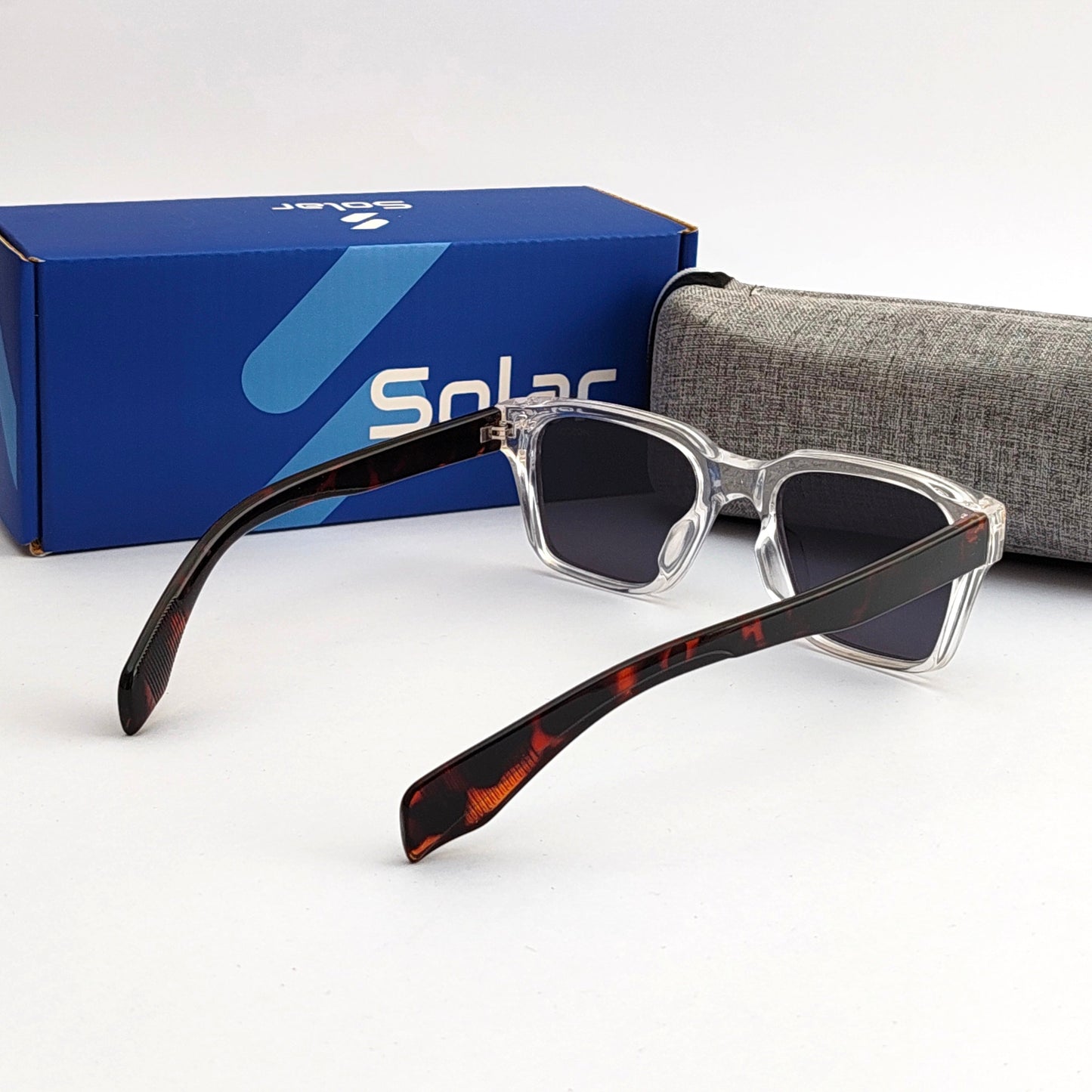 Imperial Square leopard gray Sunglasses 092