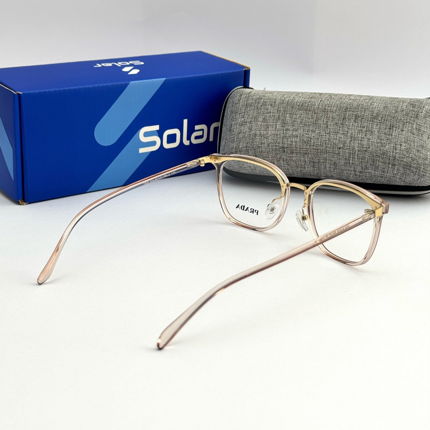 Unisex Feather light rose gold frames 122