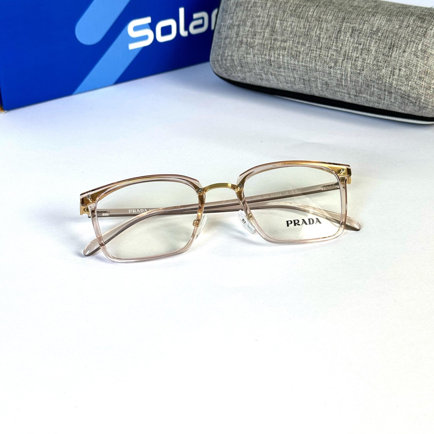Unisex Feather light Rose gold frames 074