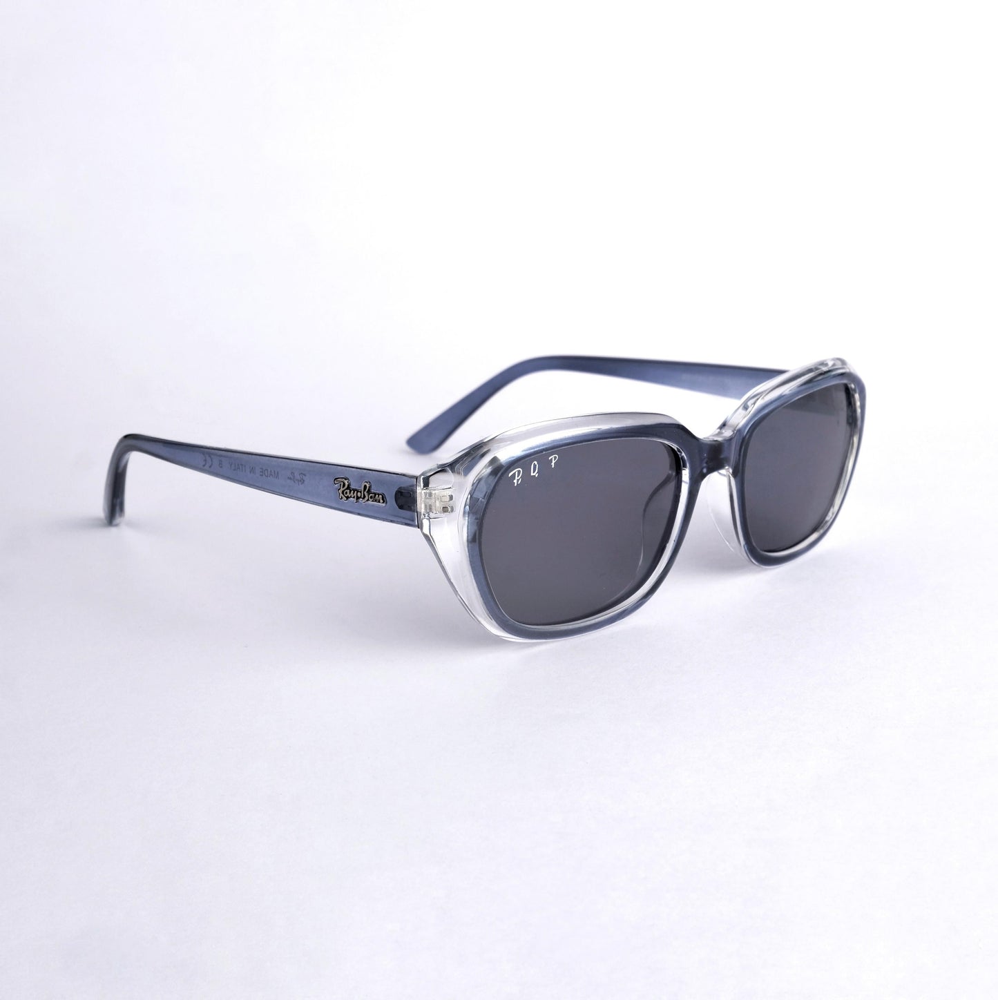 Branded dual transparent sunglass  666