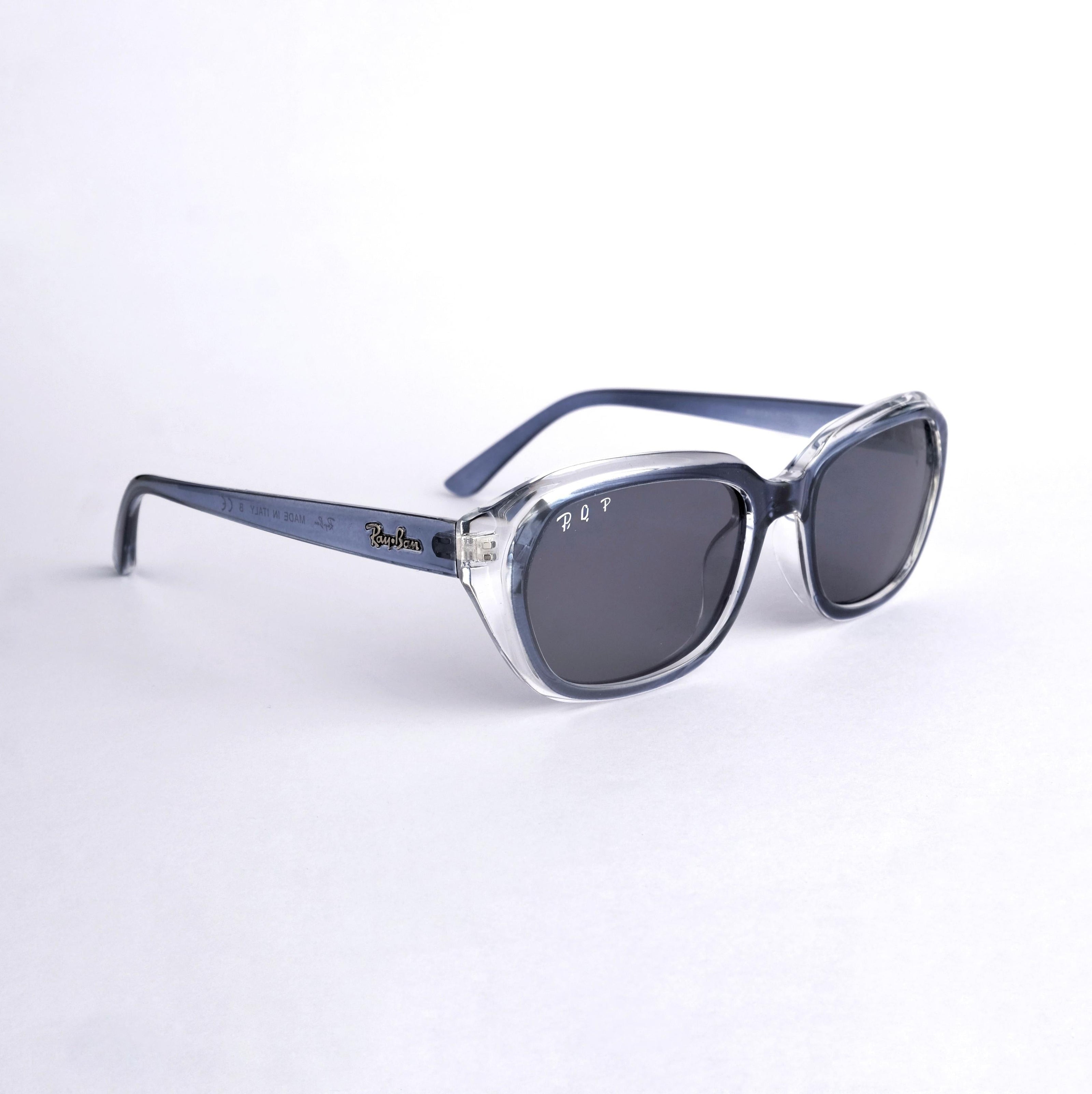 Branded dual transparent sunglass  666