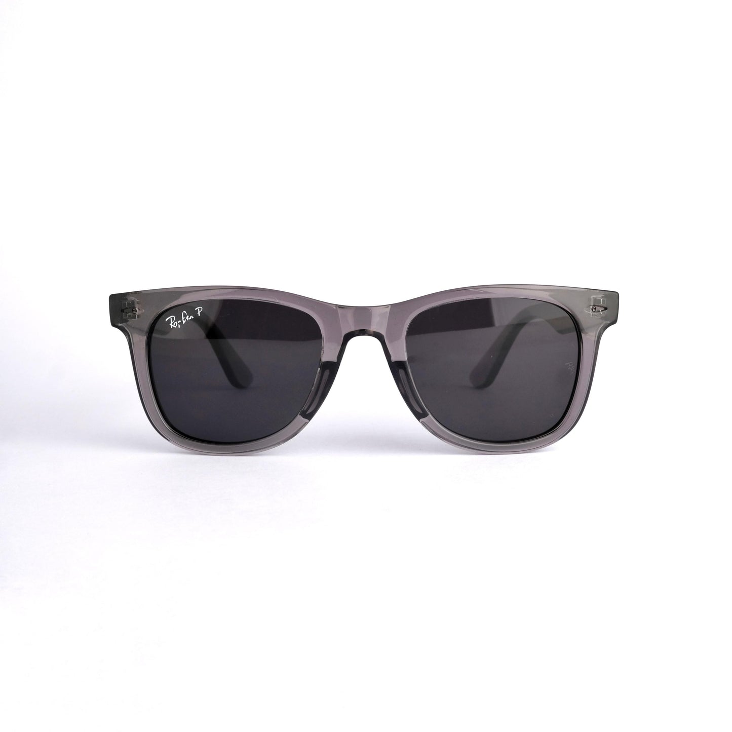 branded grey wayfarer 664