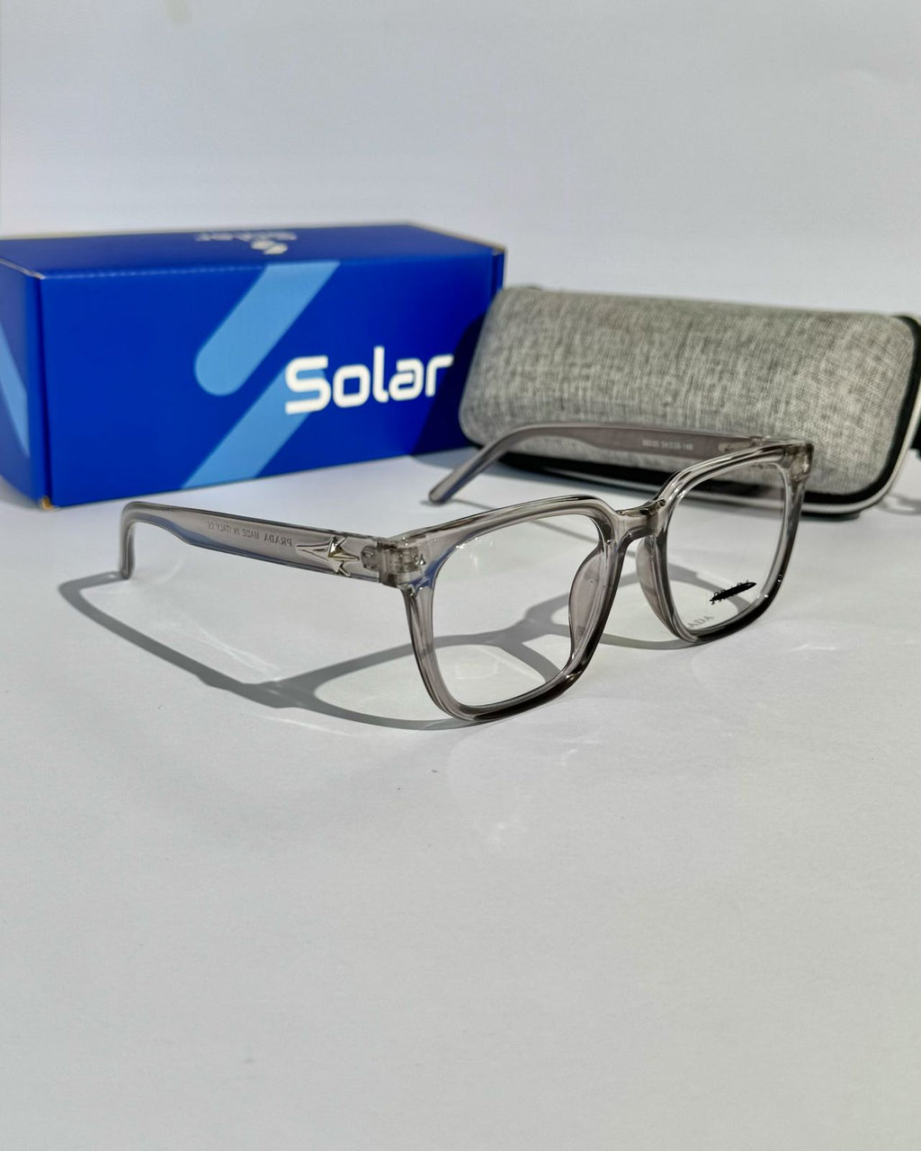 Premium Optical Frames Gray Large c19