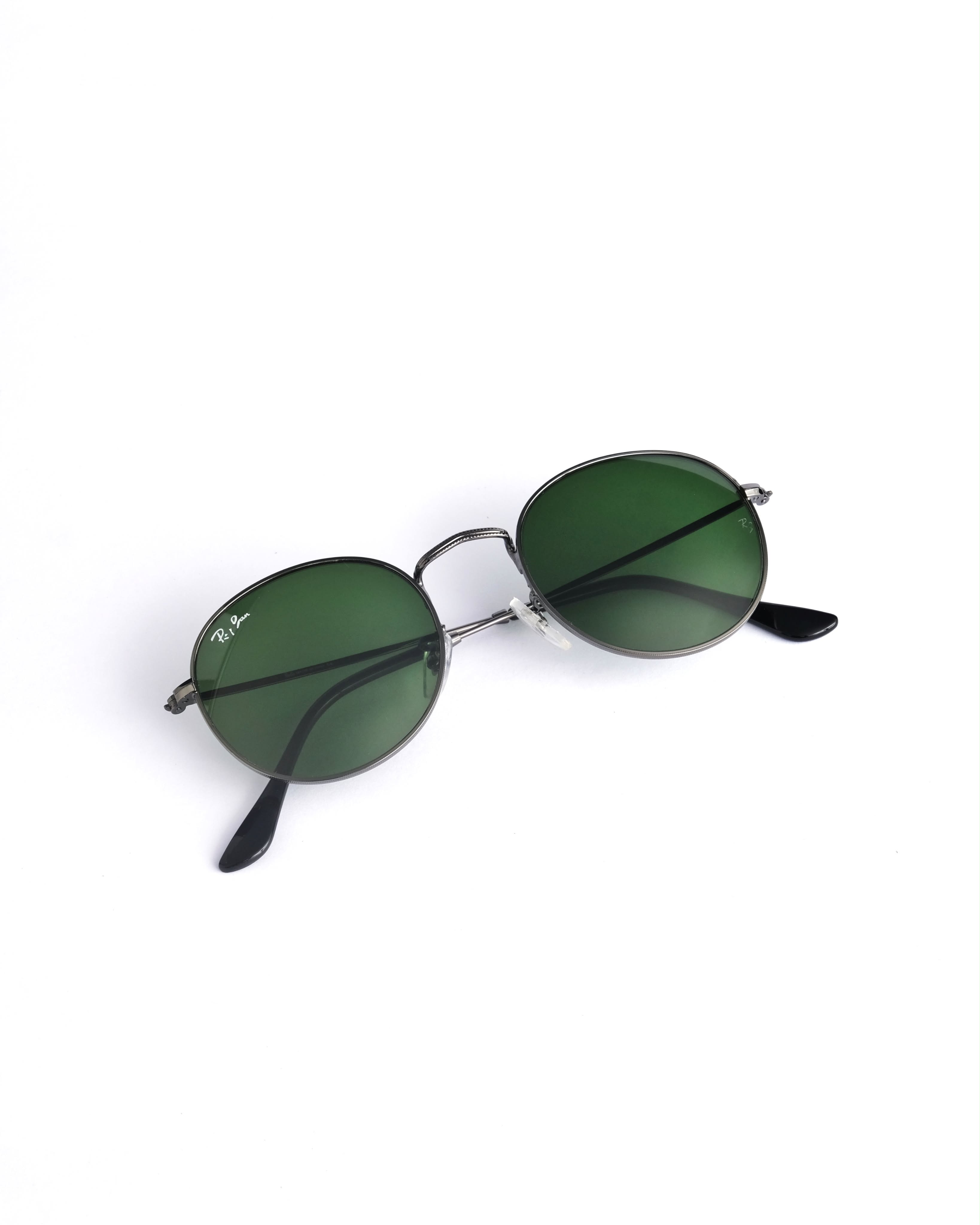Glass lens round sun 312