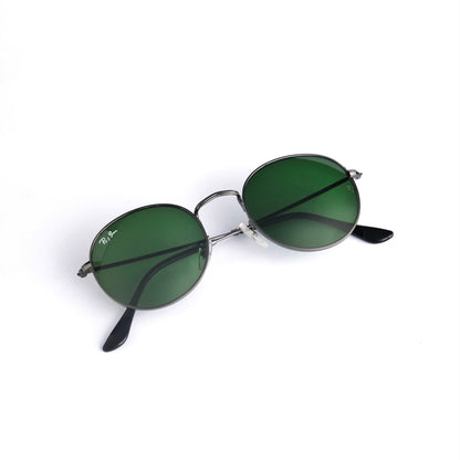 Glass lens round sun 312