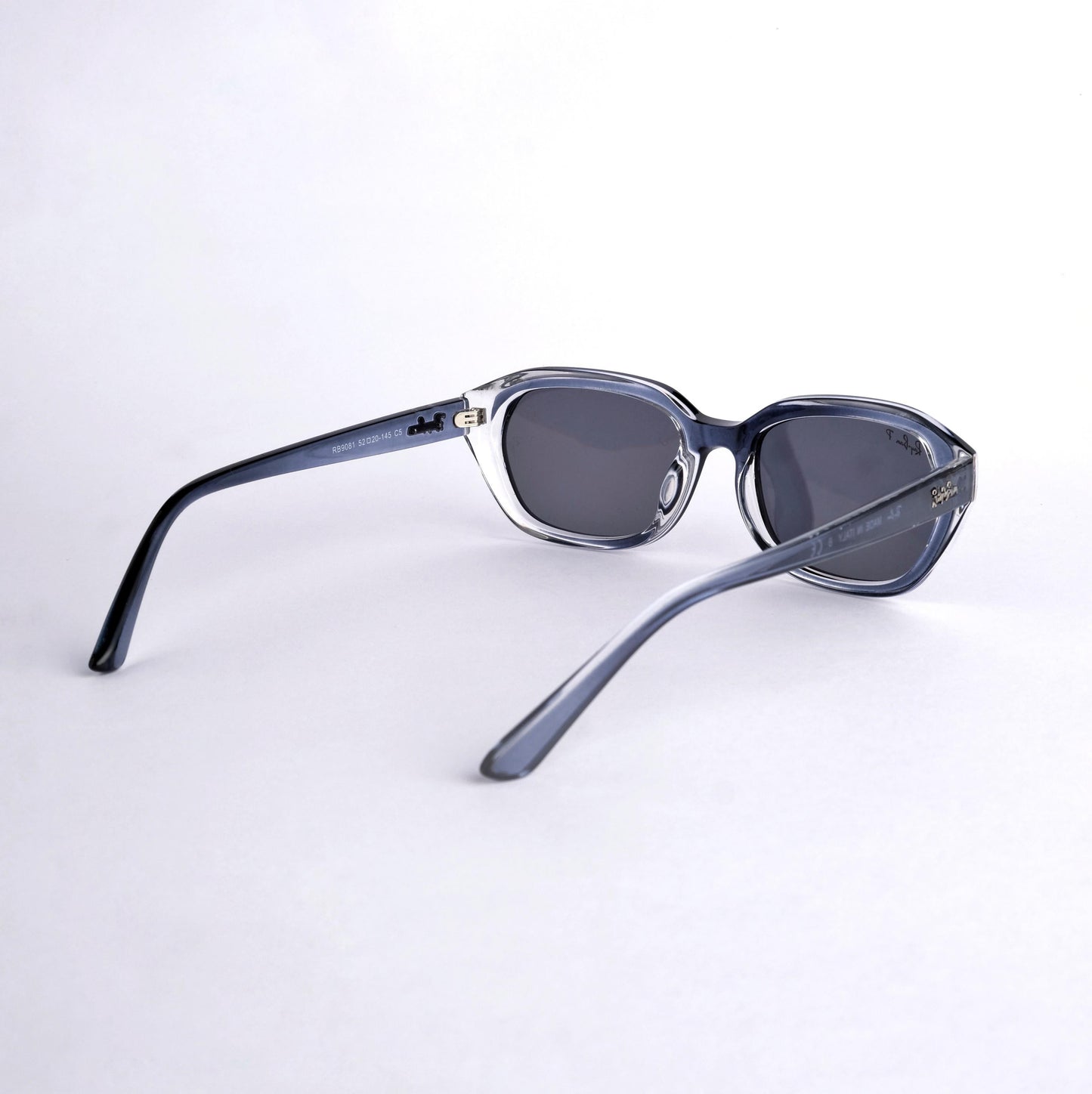 Branded dual transparent sunglass  666
