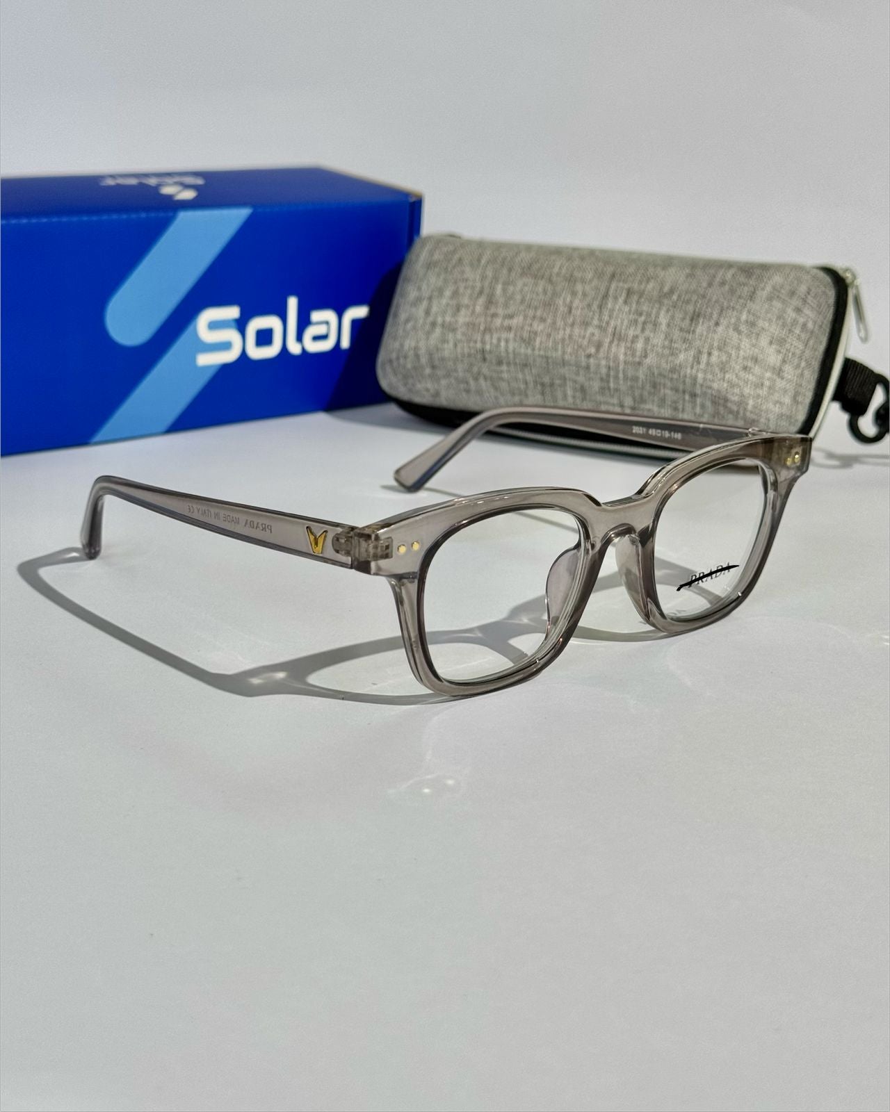 Mens Optical Frames Grey  006