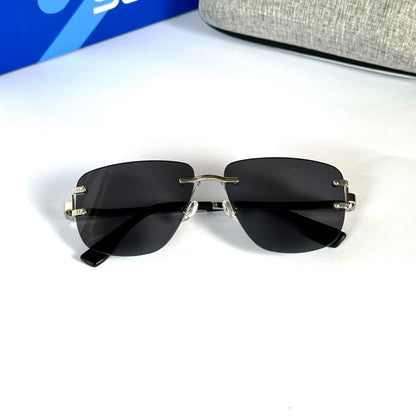 Mens rimless sunglasses 621