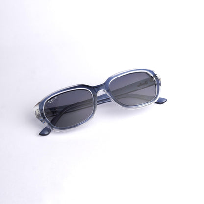 Branded dual transparent sunglass  666