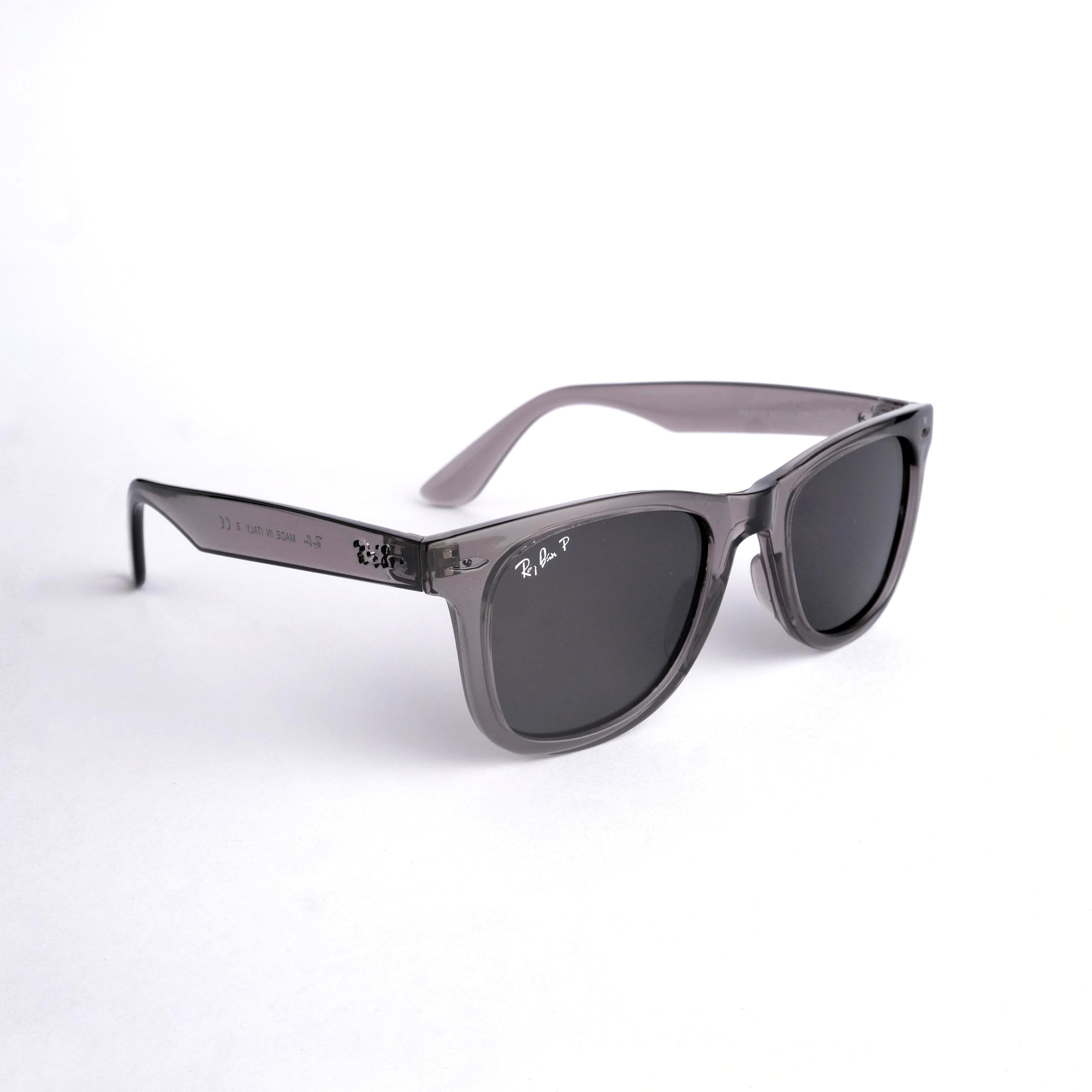 branded grey wayfarer 664