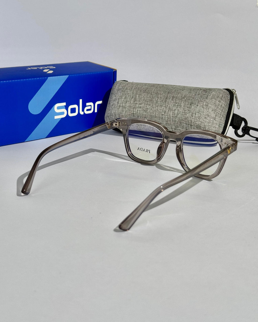 Mens Optical Frames Grey  006