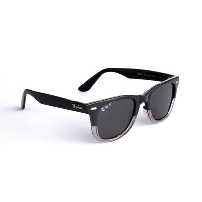 Branded  dual black Wayfarer sunglass  662