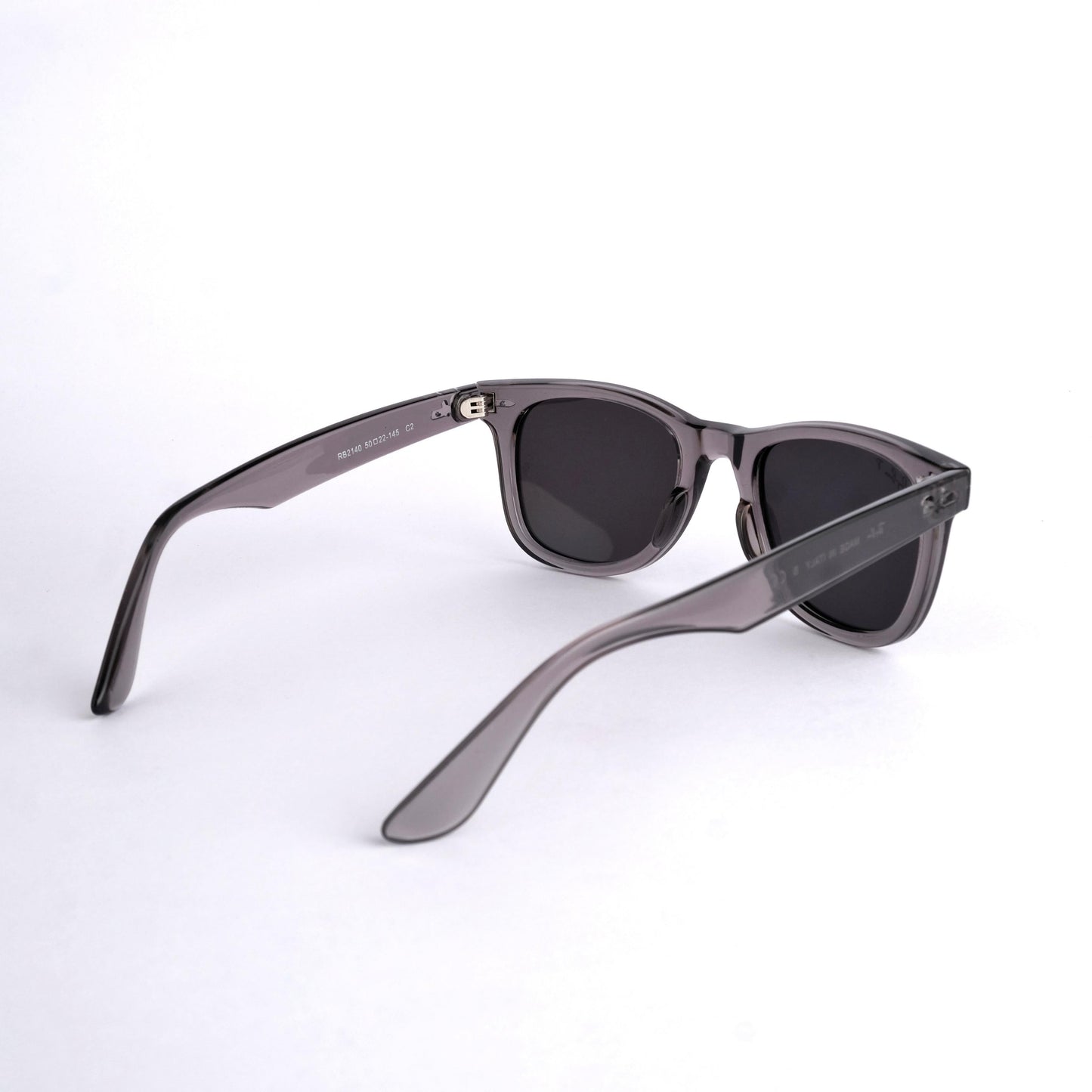 branded grey wayfarer 664