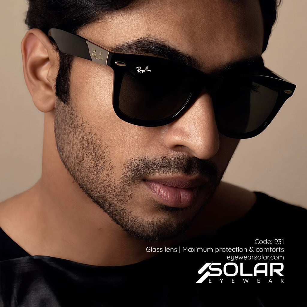 Wayfarer Black (glass) 931