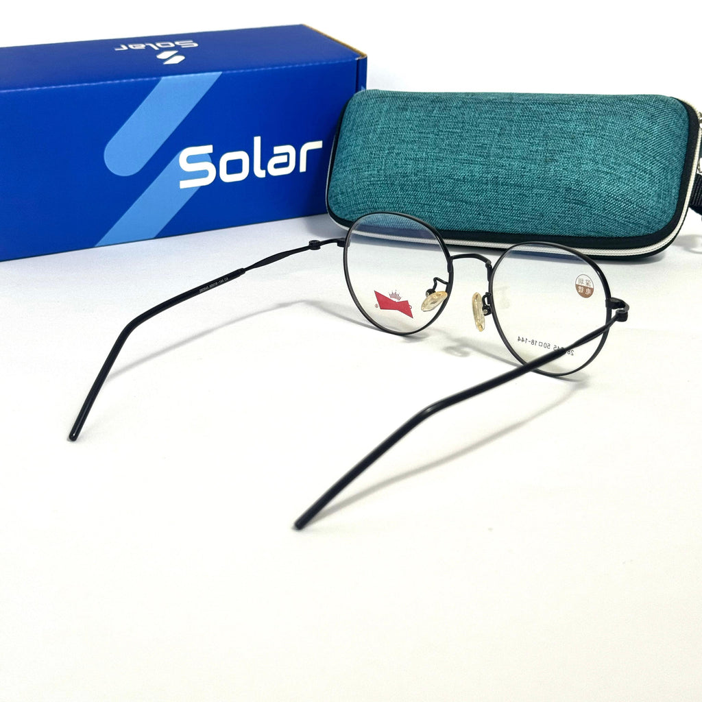 Round Black frames 041