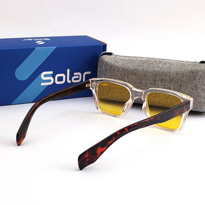 Imperial Square Transparent NV Sunglasses 096