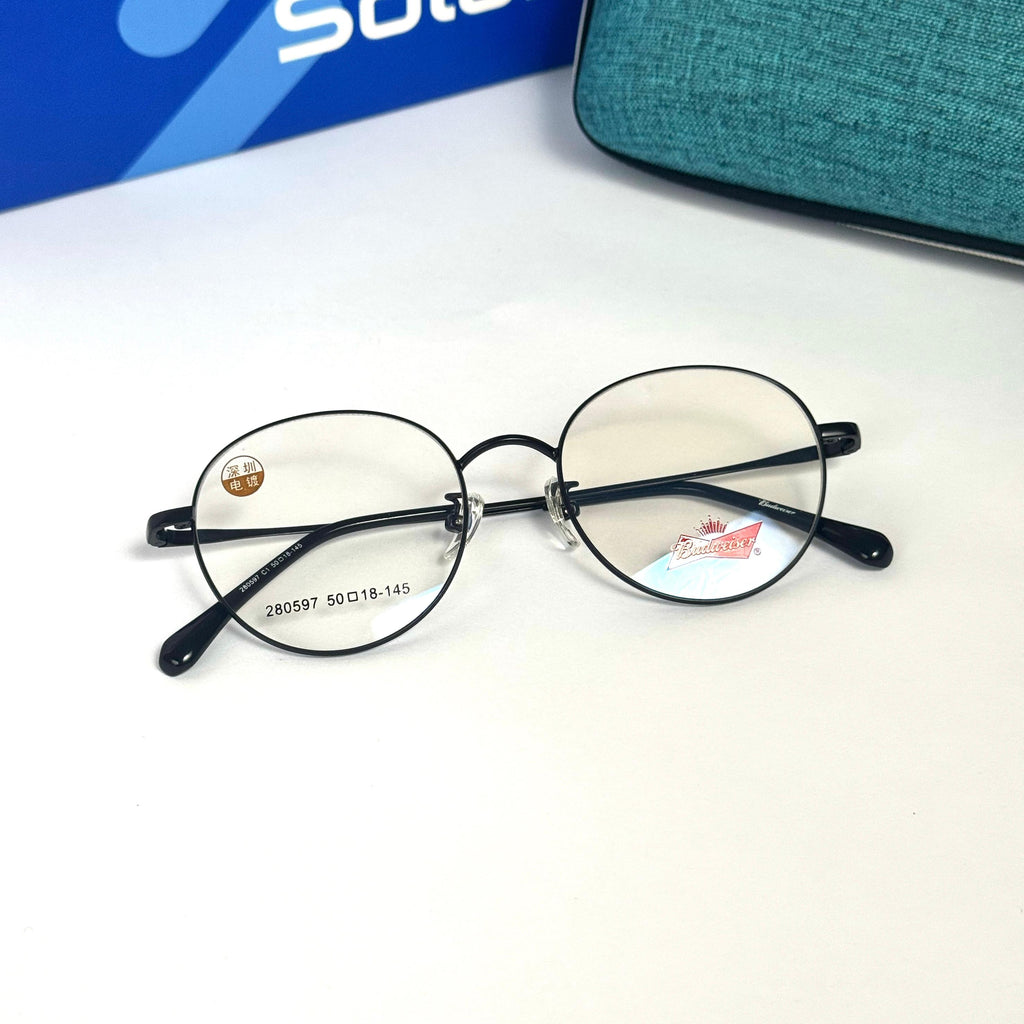 Round Black frames 040