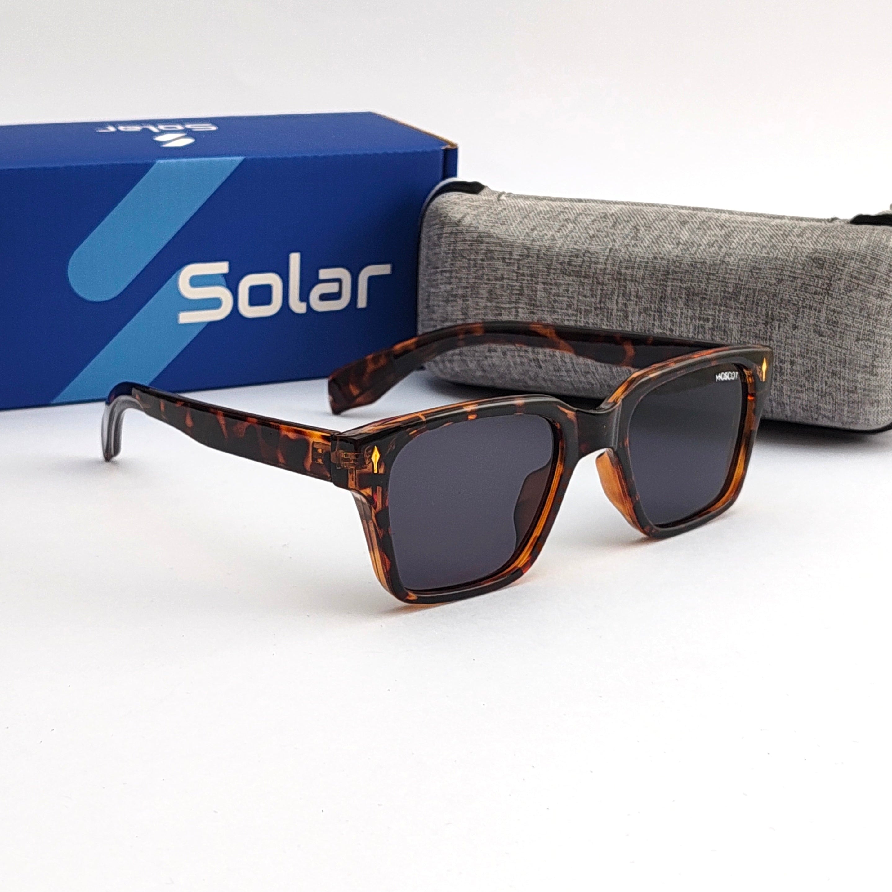 Imperial Square leopard Sunglasses 091