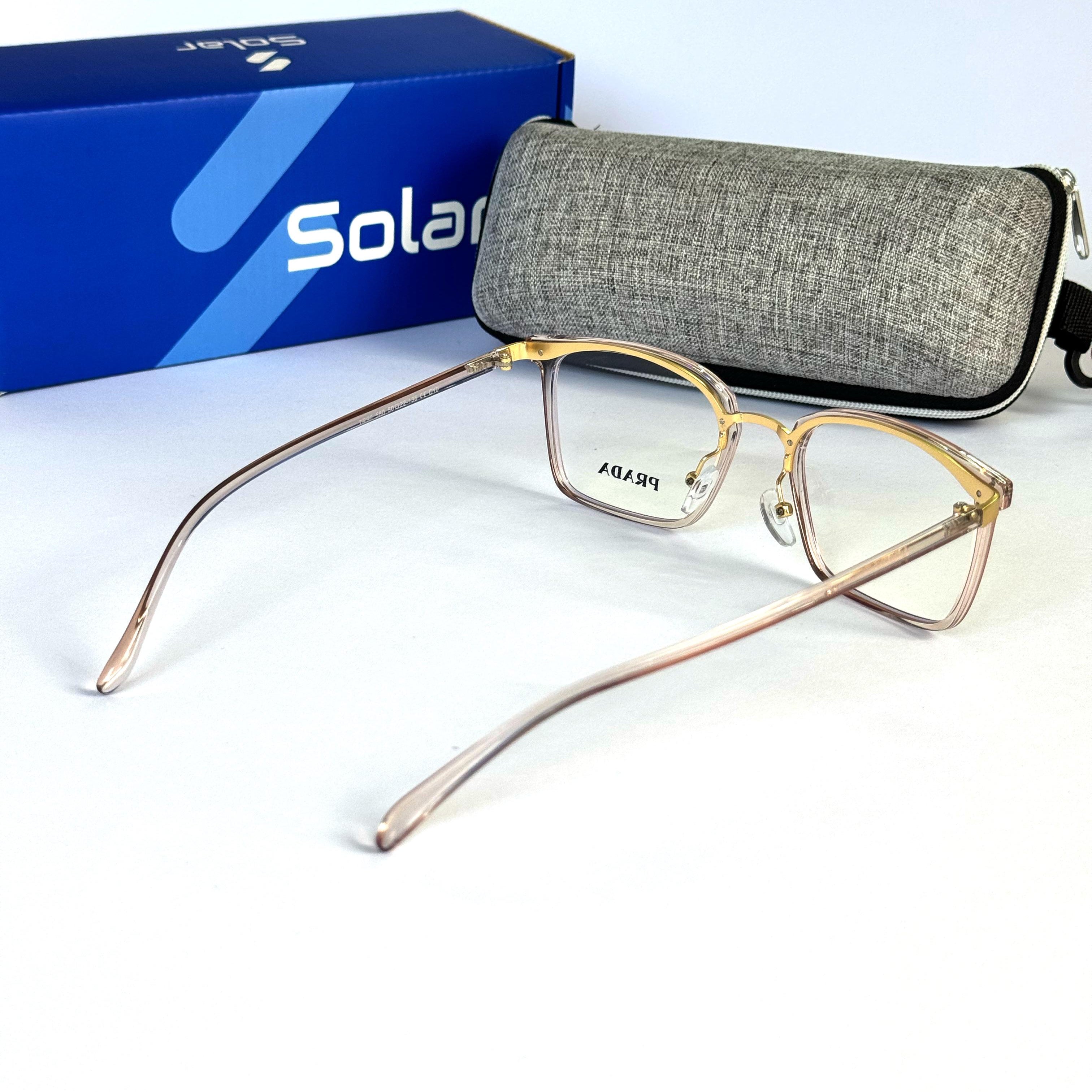 Unisex Feather light Rose gold frames 074
