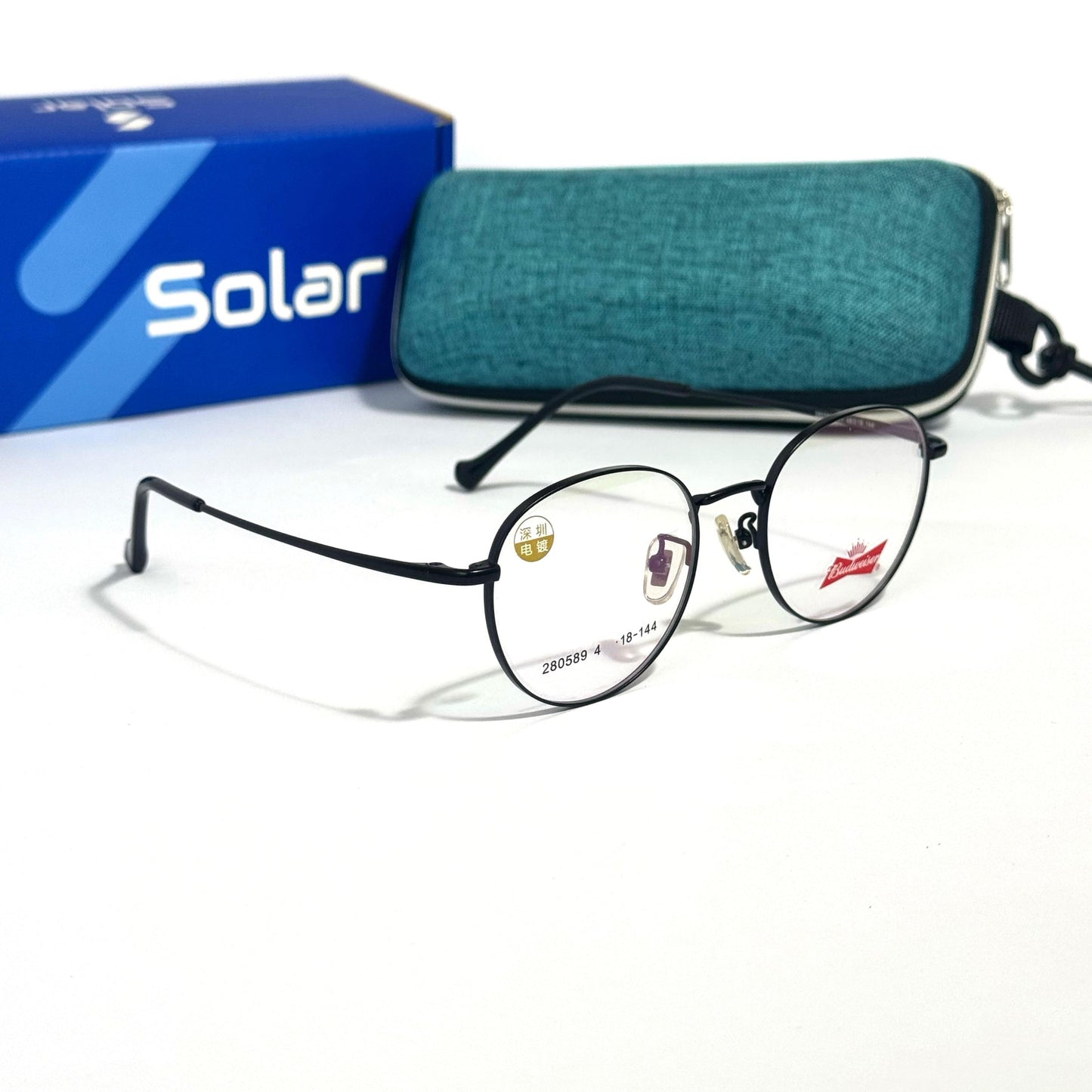 Round Black frames 042