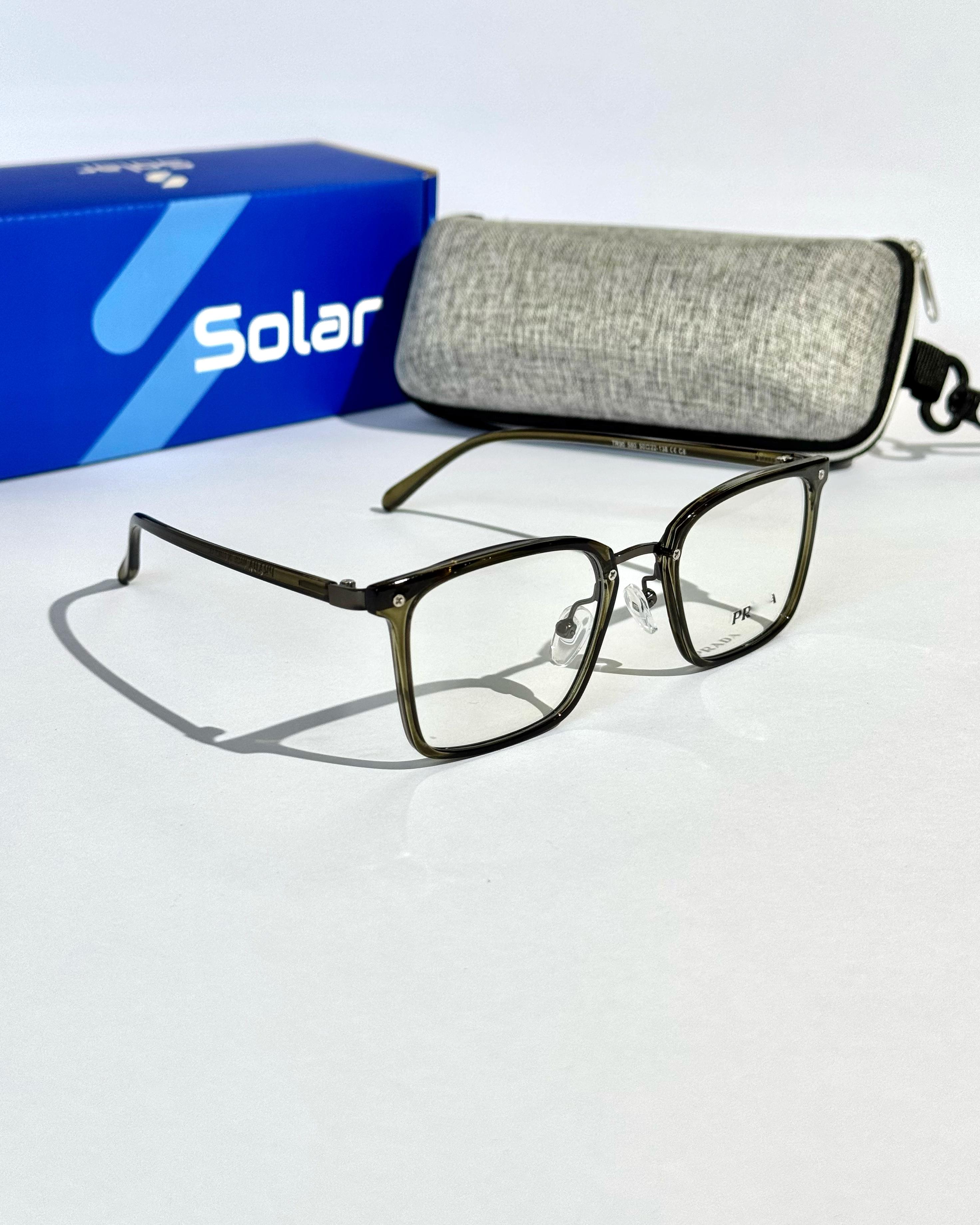 Unisex Feather light Olive frames 076