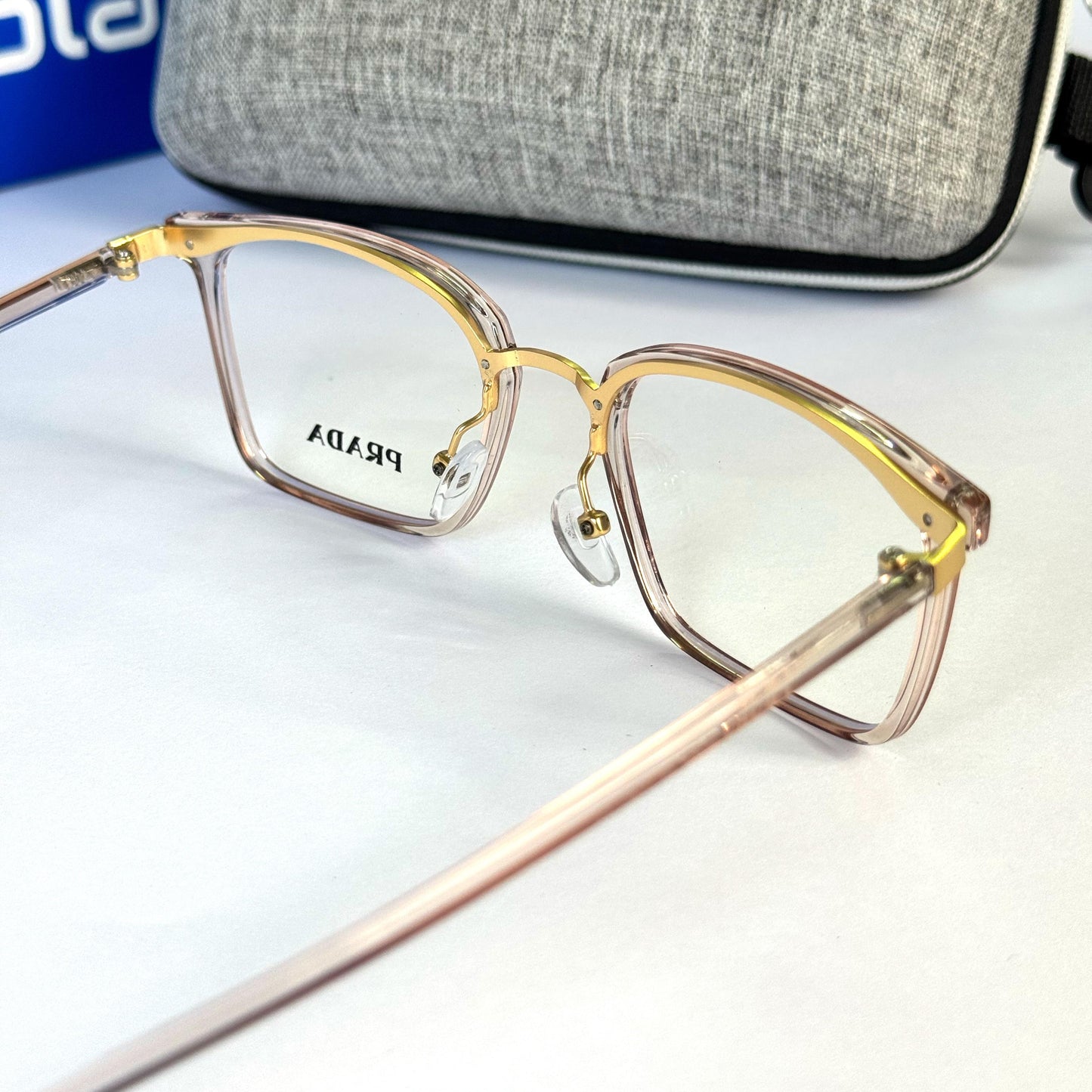 Unisex Feather light Rose gold frames 074