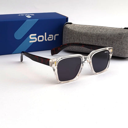 Imperial Square leopard gray Sunglasses 092