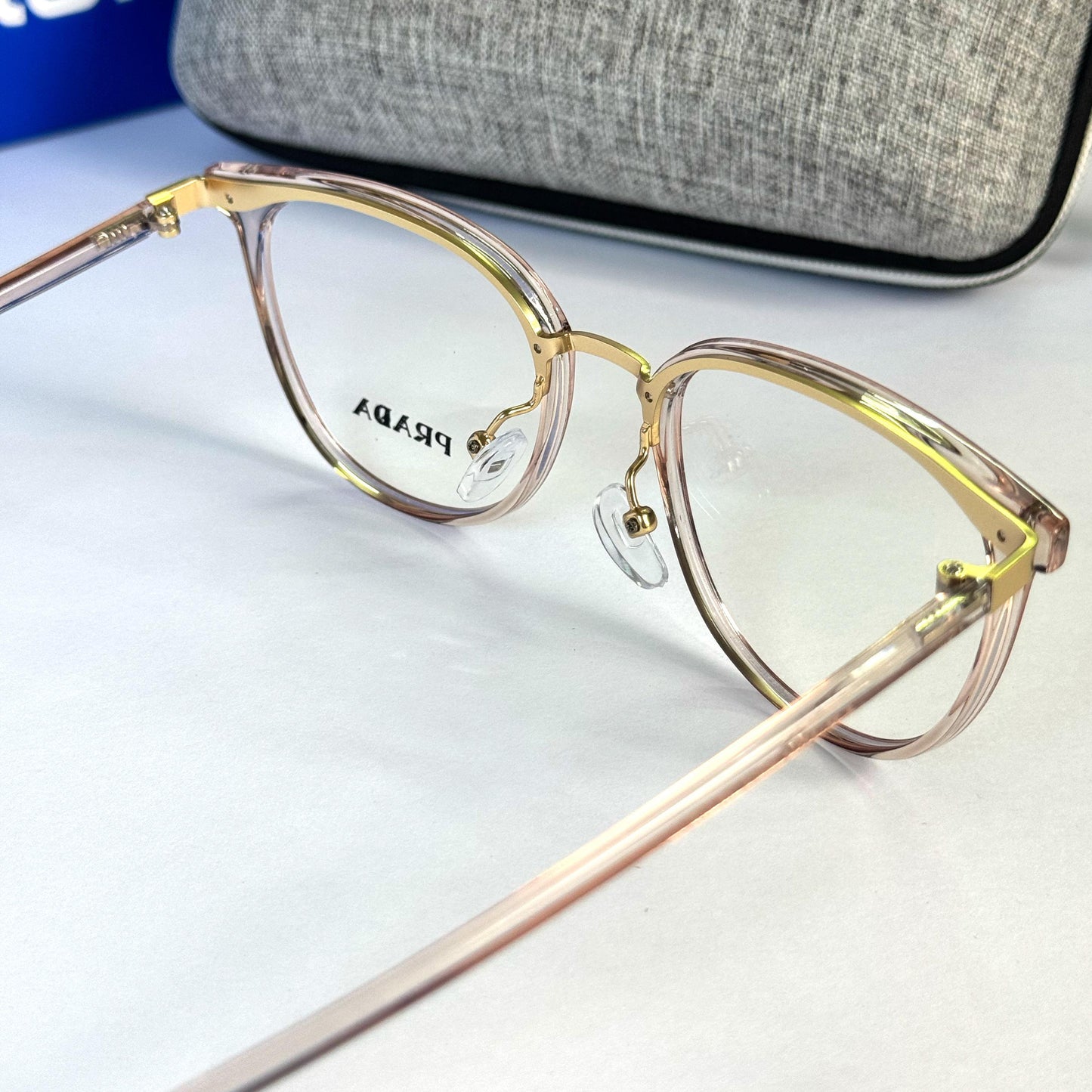Unisex Feather light Rose gold frames 078