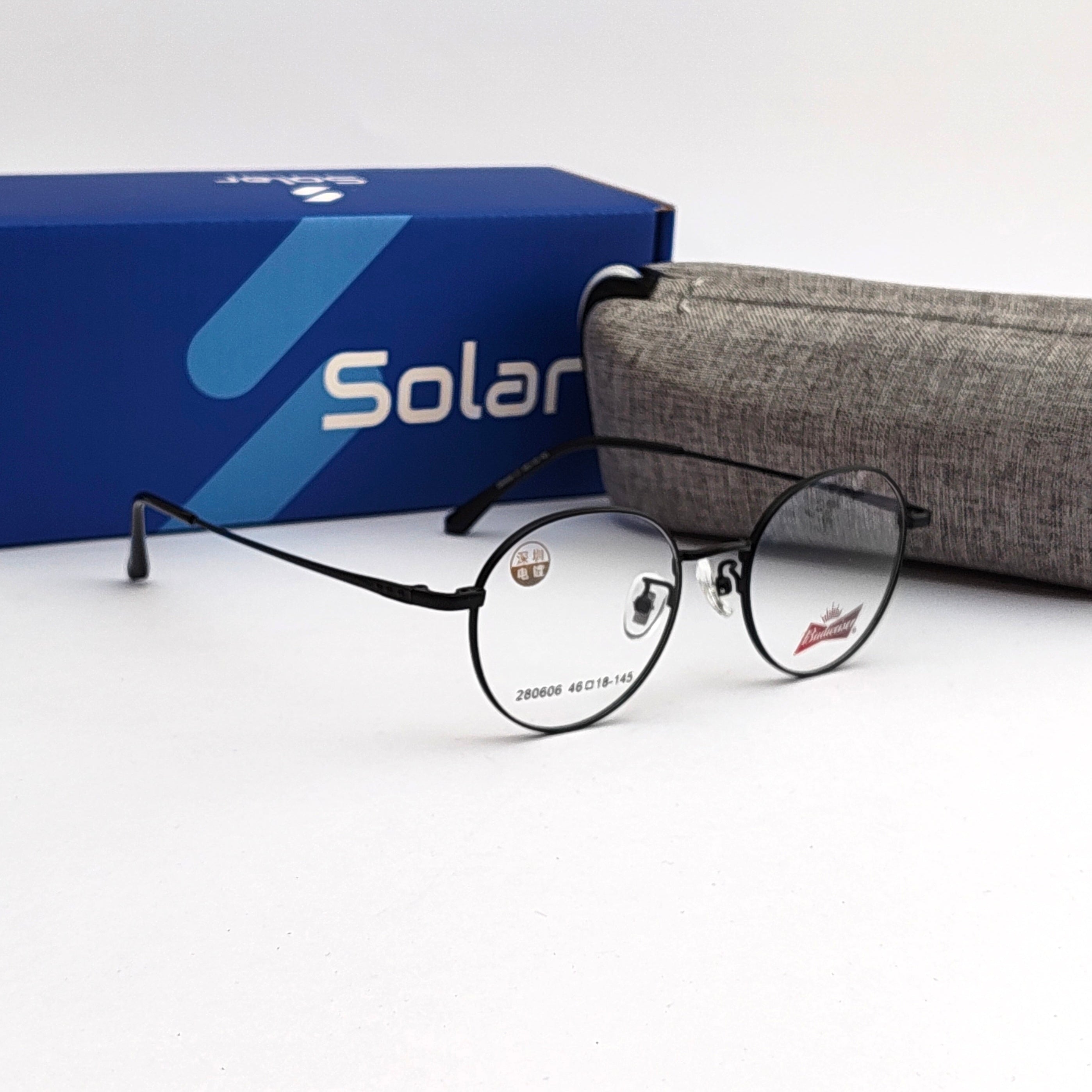 Round Black frames 108