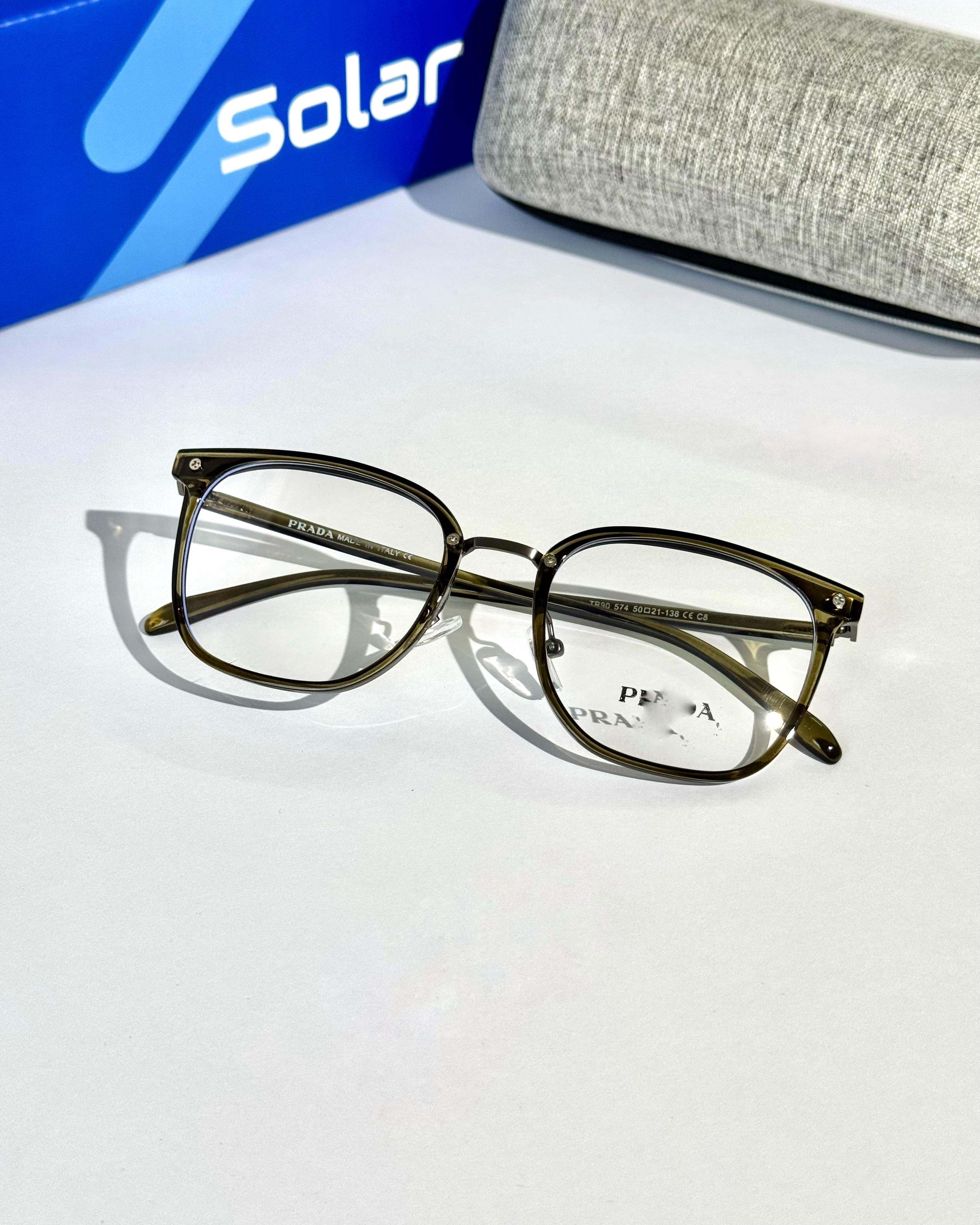 Unisex Feather light Olive frames 071