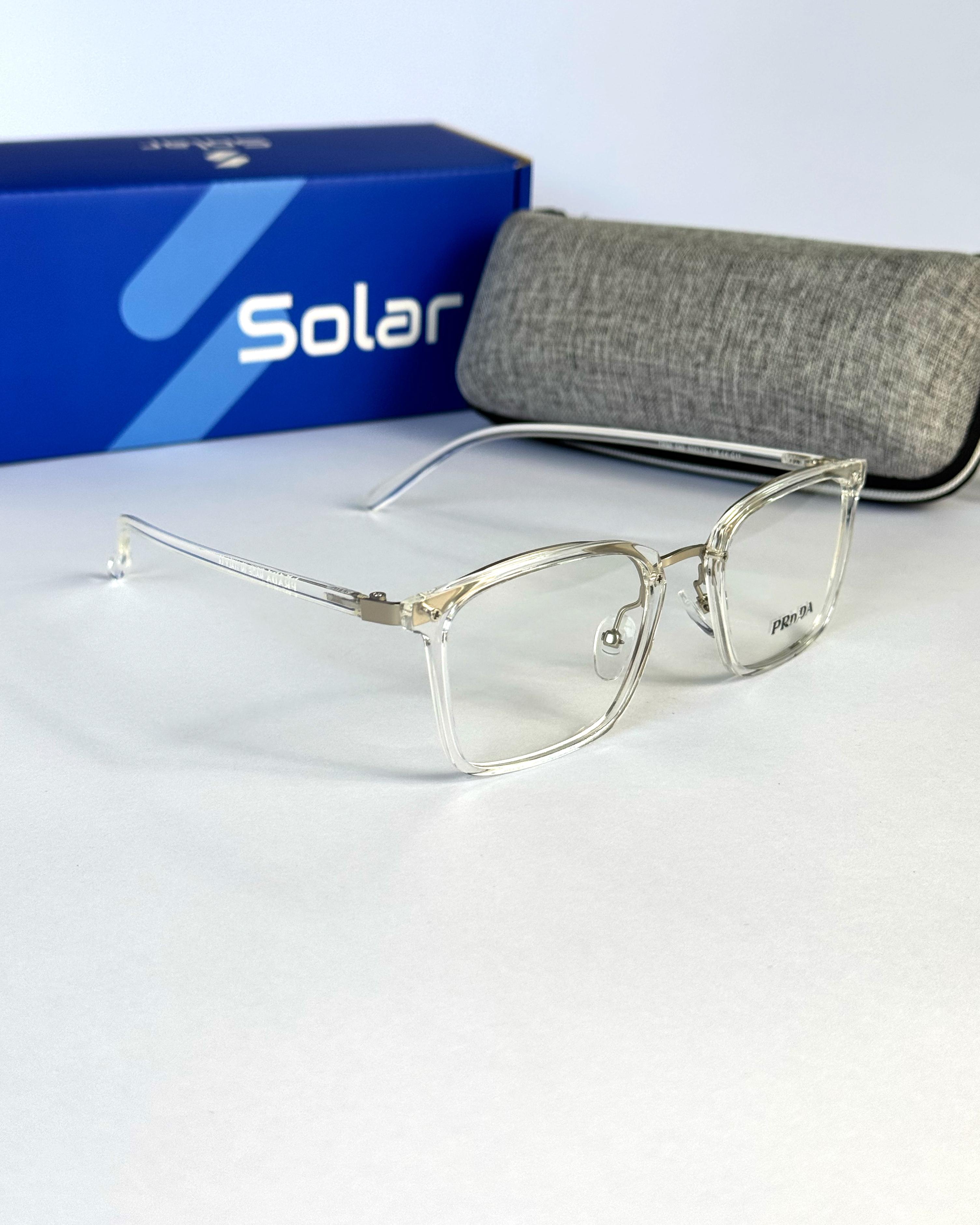 Unisex Feather light Transparent frames 075