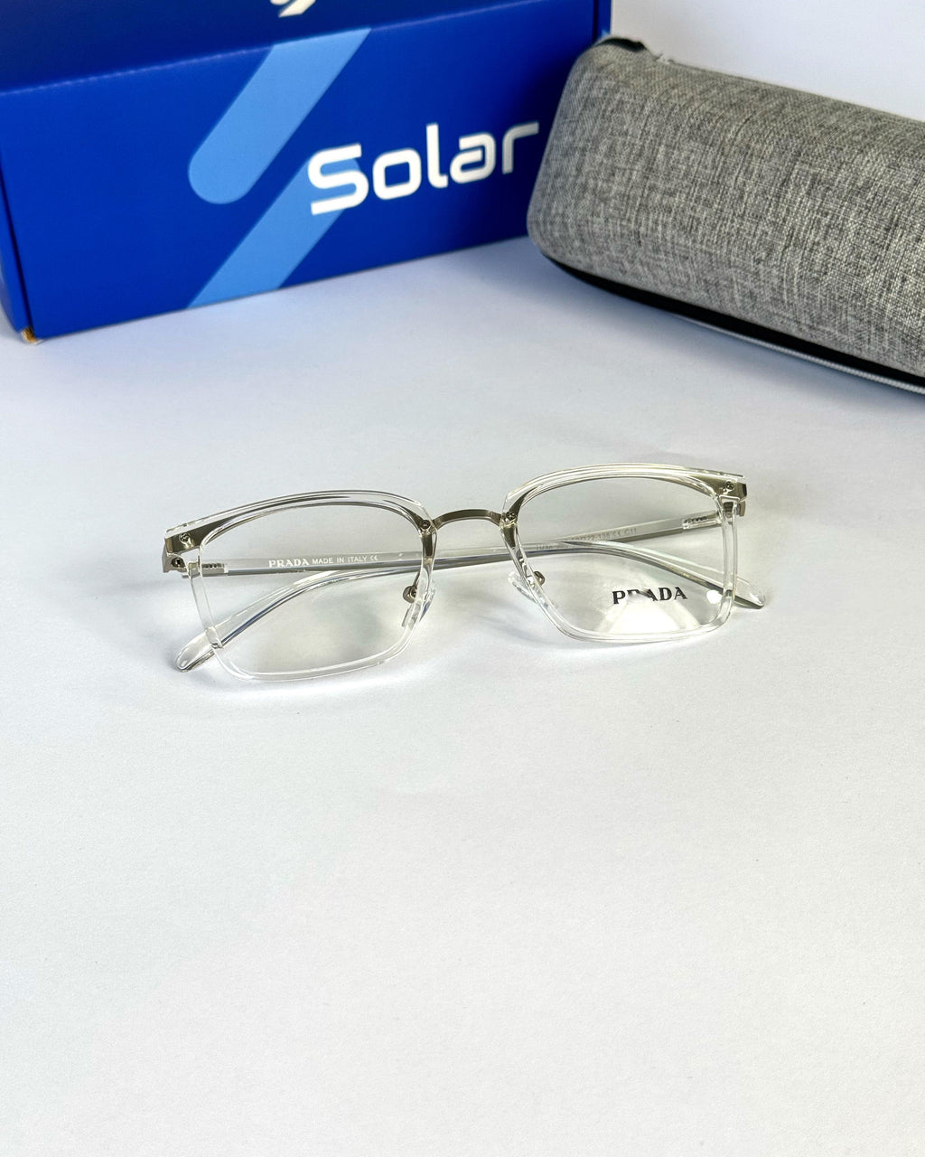 Unisex Feather light Transparent frames 075