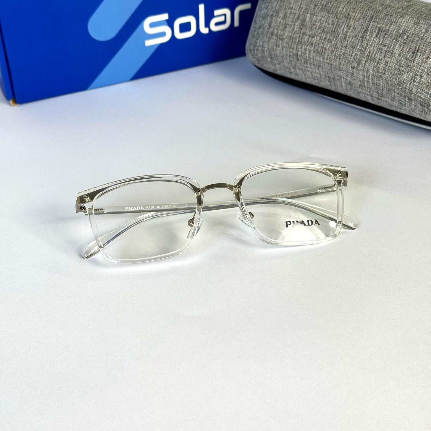 Unisex Feather light Transparent frames 075