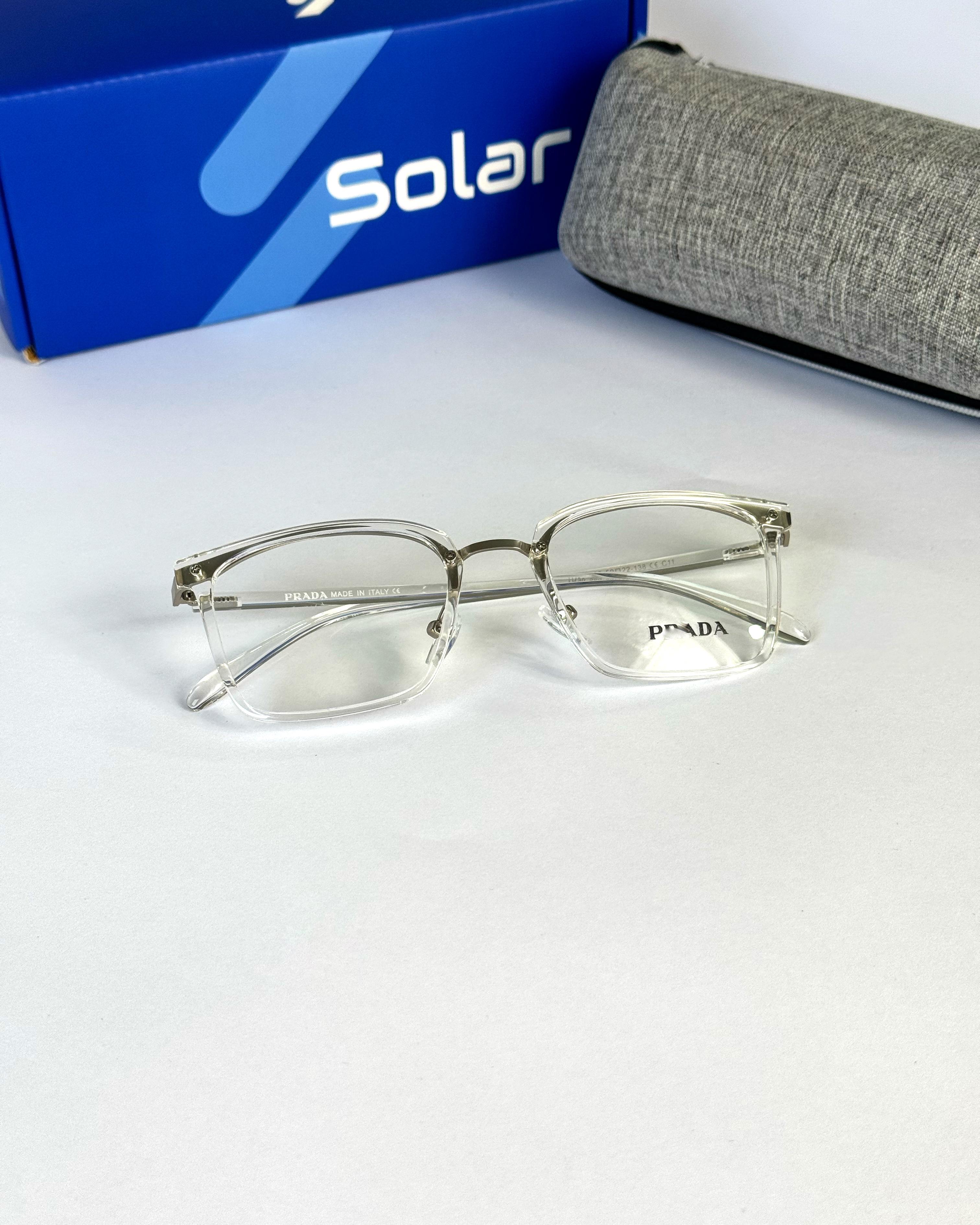 Unisex Feather light Transparent frames 075