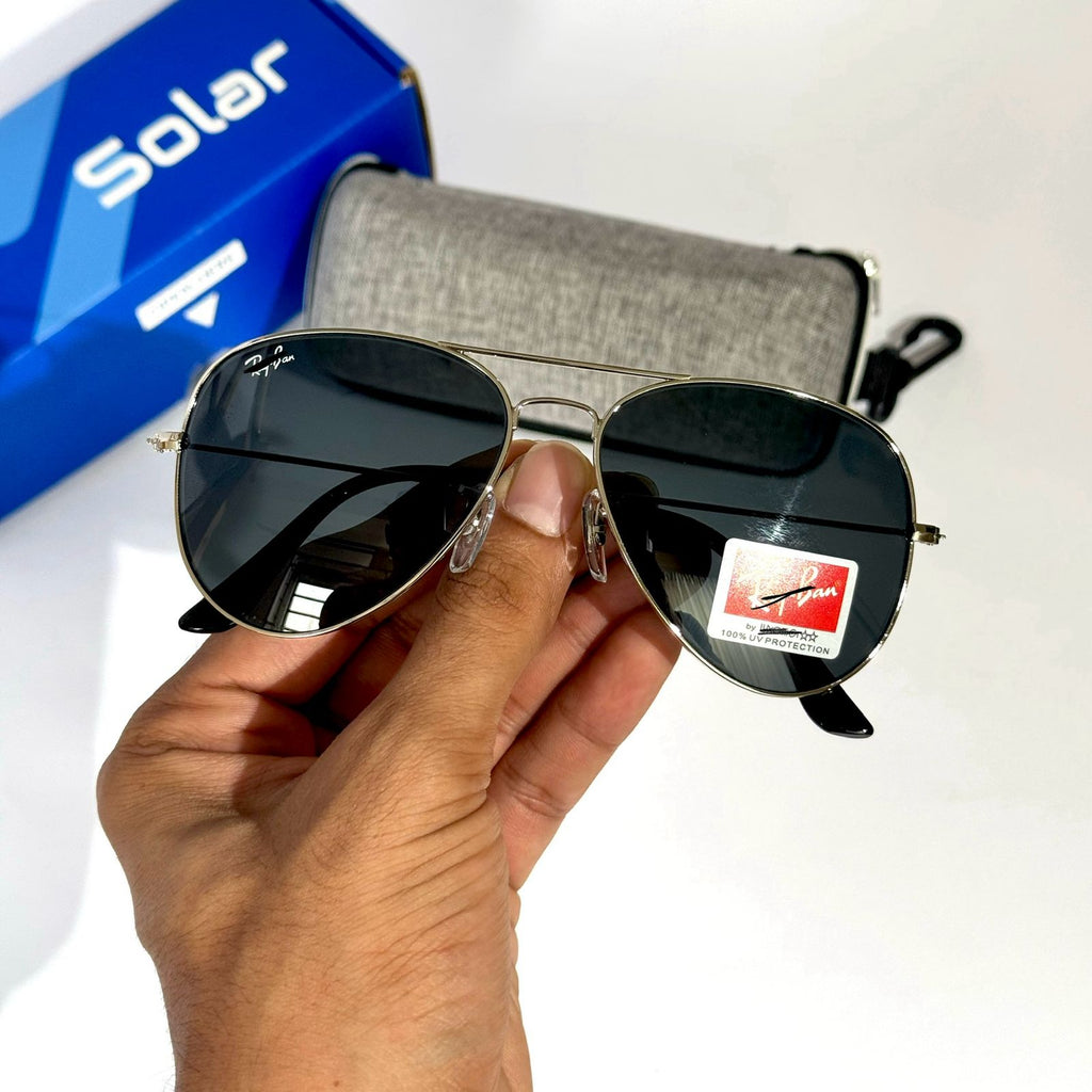 Glass lens Silver Medium 428