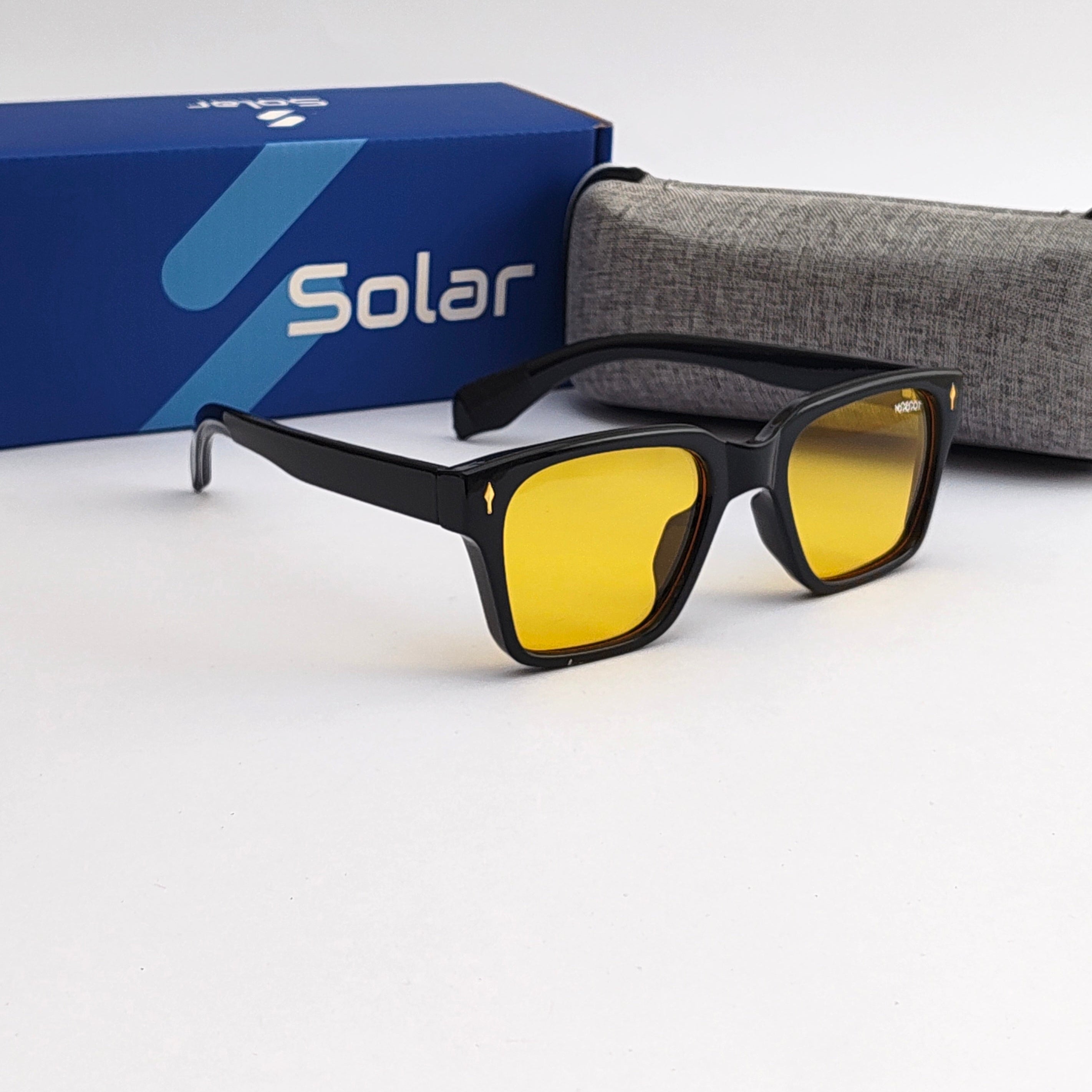 Imperial Square Black NV Sunglasses 094