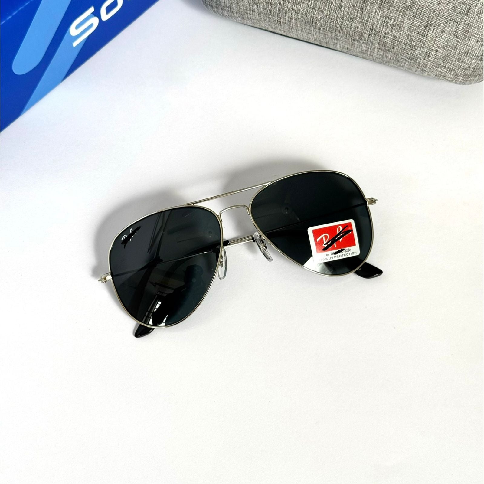Glass lens Silver Medium 428