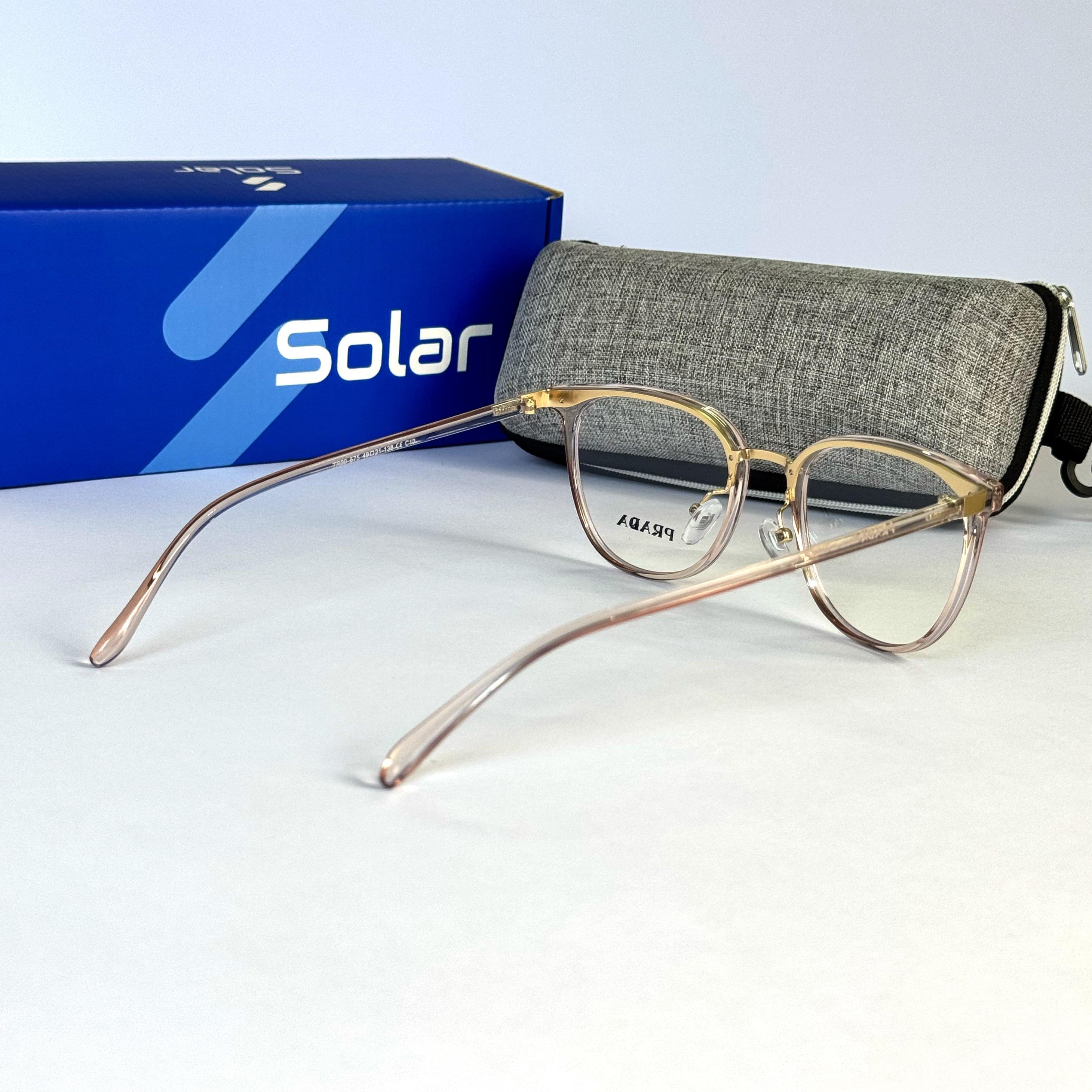 Unisex Feather light Rose gold frames 078