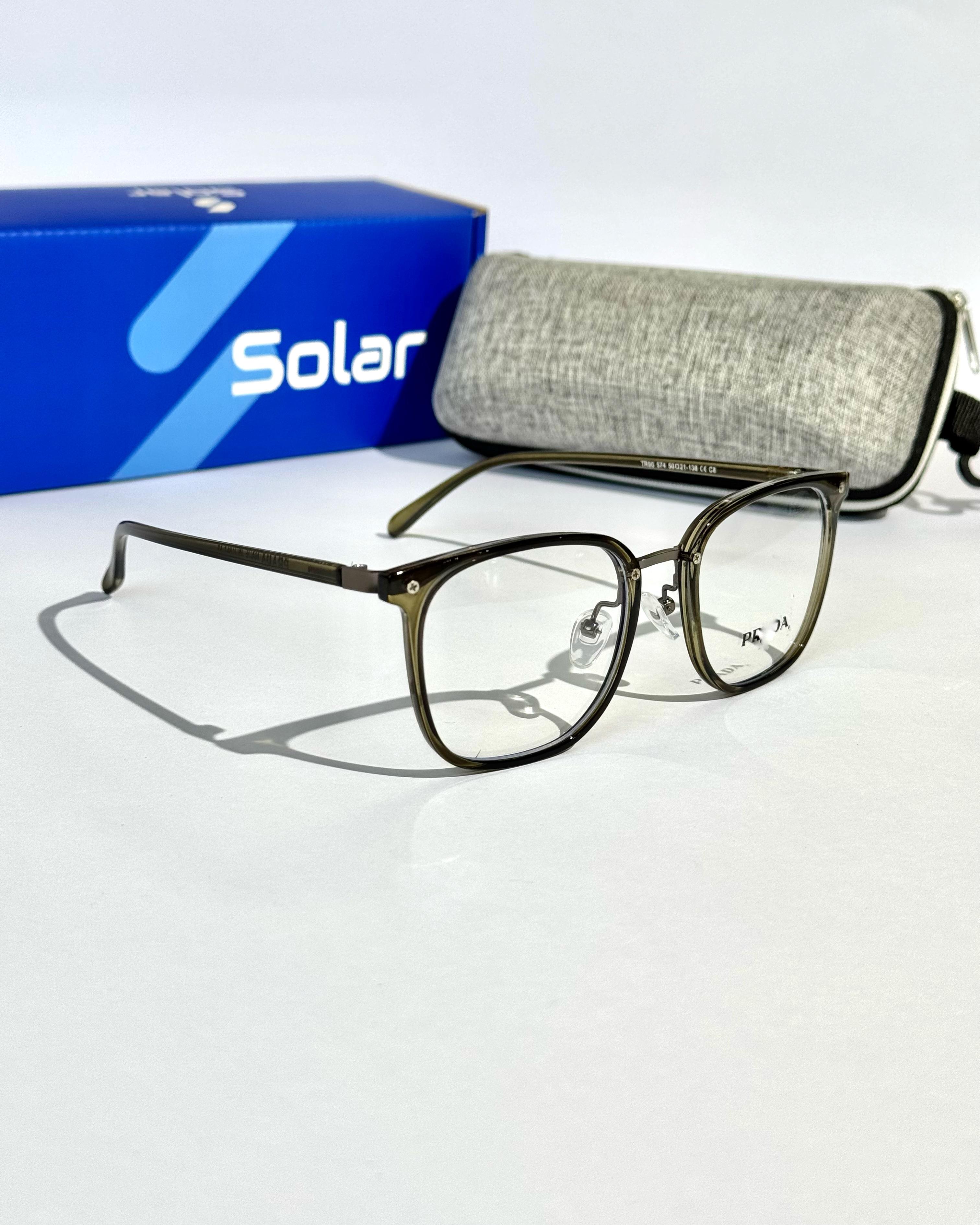 Unisex Feather light Olive frames 071