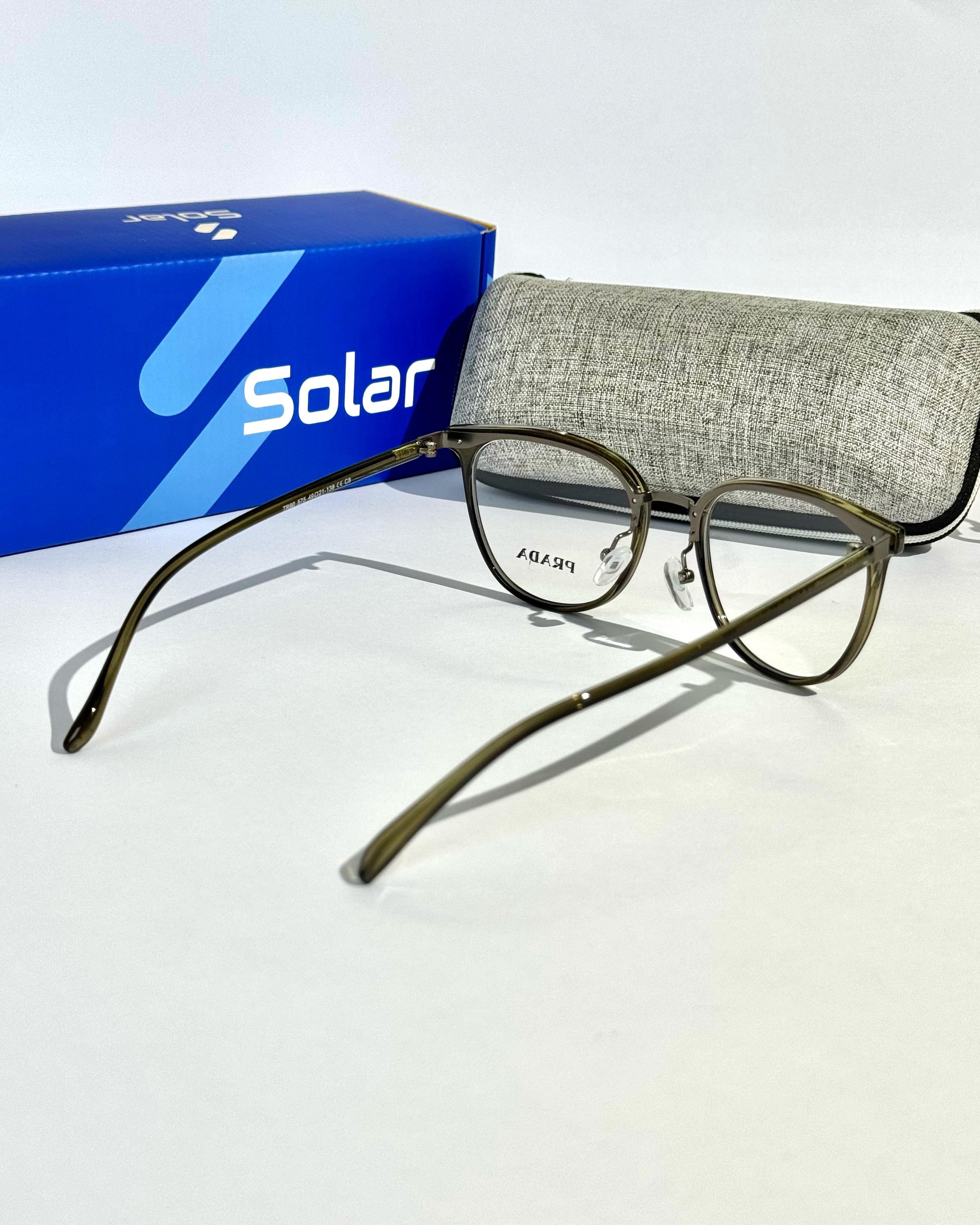 Unisex Feather light Olive frames 080