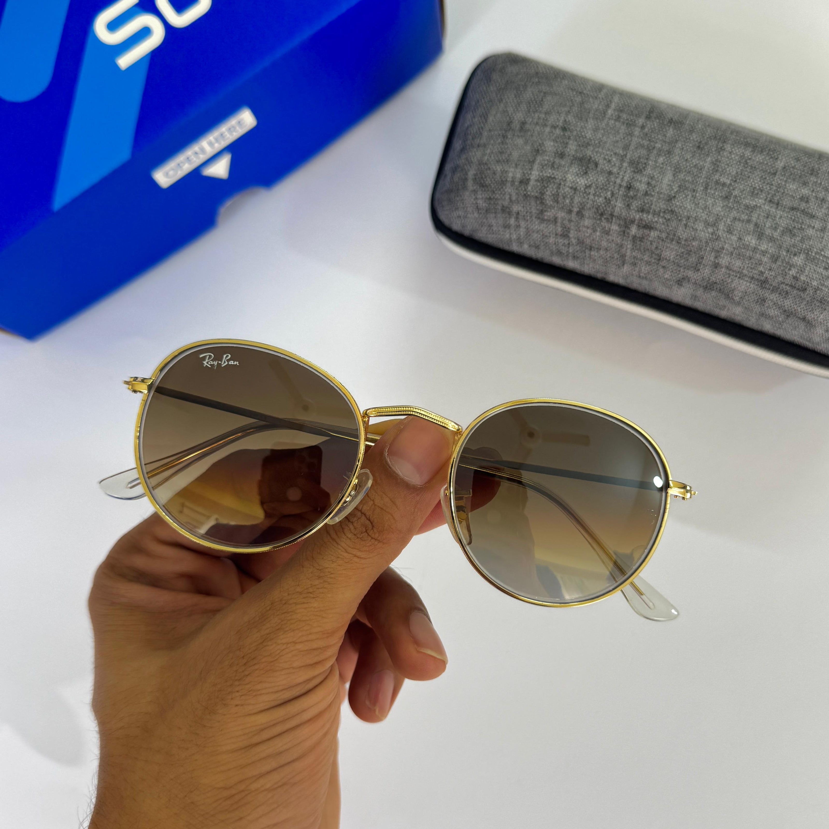 Round sunglass-Glass 310