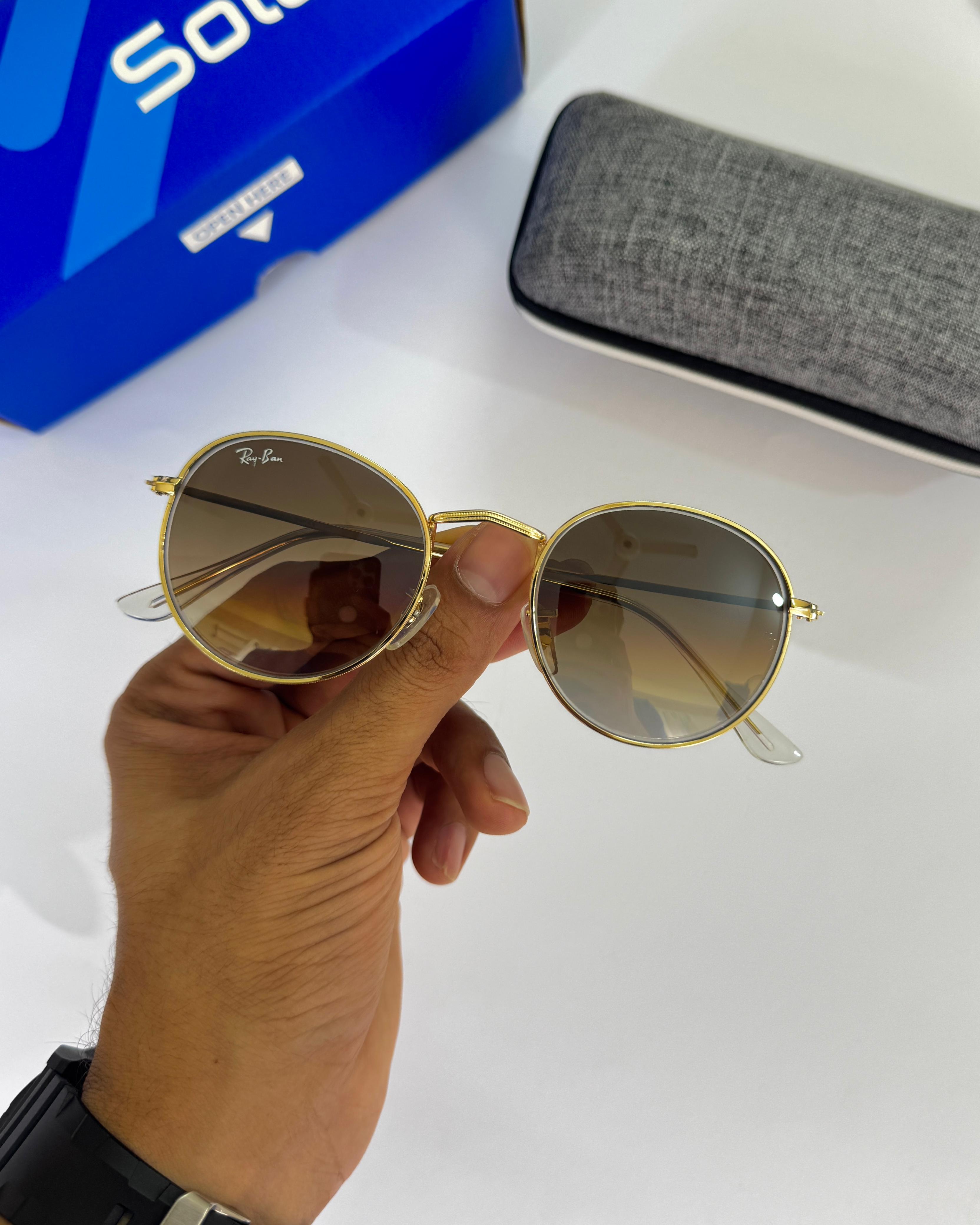 Round sunglass-Glass 310