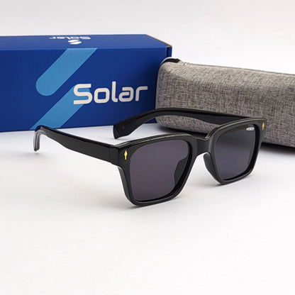Imperial Square Black Sunglasses 090