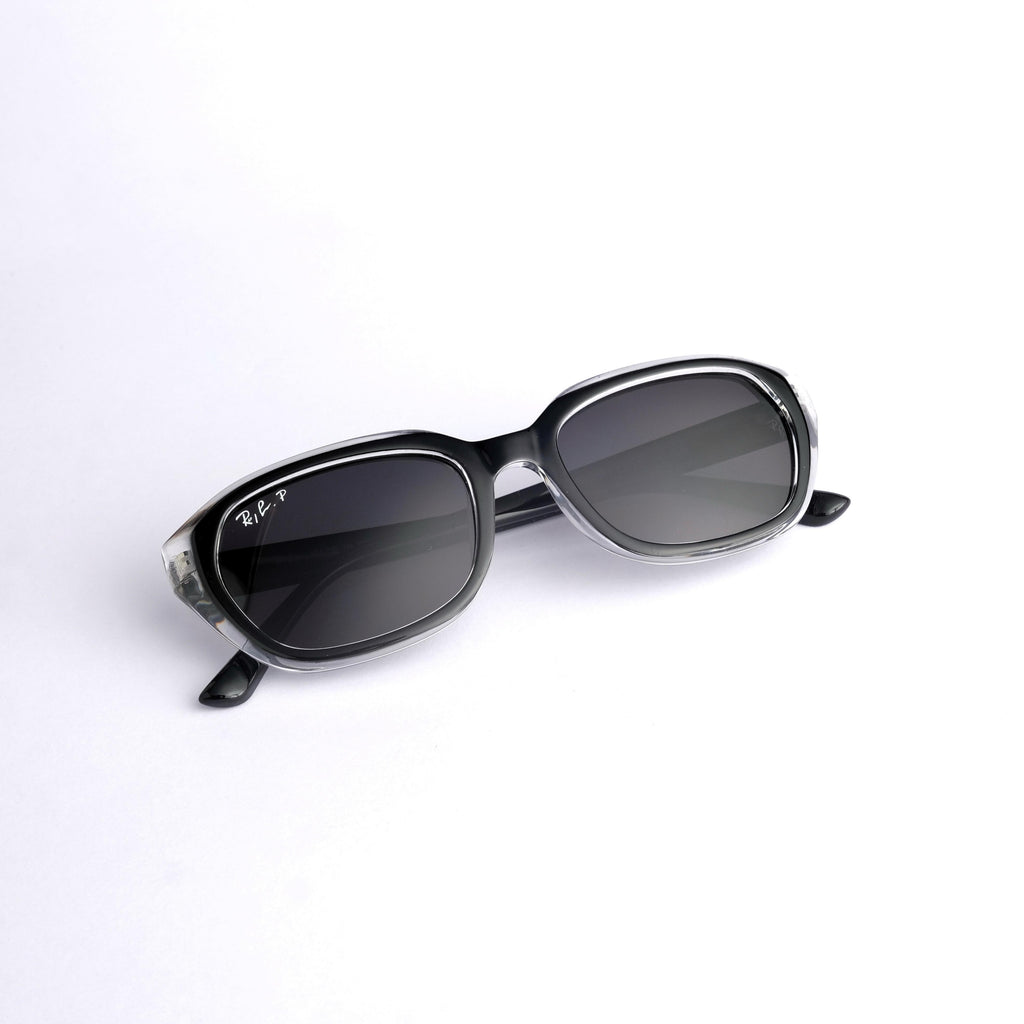 Branded Black Transparent sunglass  667