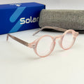 Peach Round frames 087