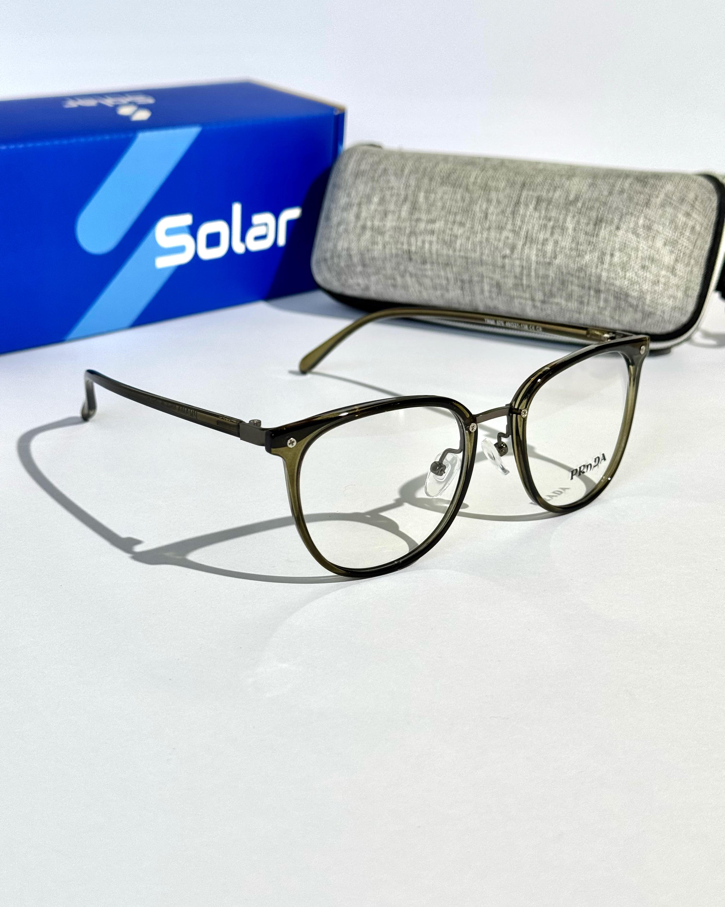 Unisex Feather light Olive frames 080