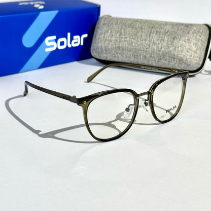 Unisex Feather light Olive frames 080
