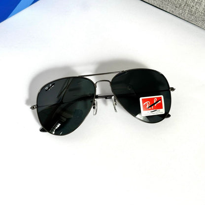 Glass lens Gunmetal grey Medium 427