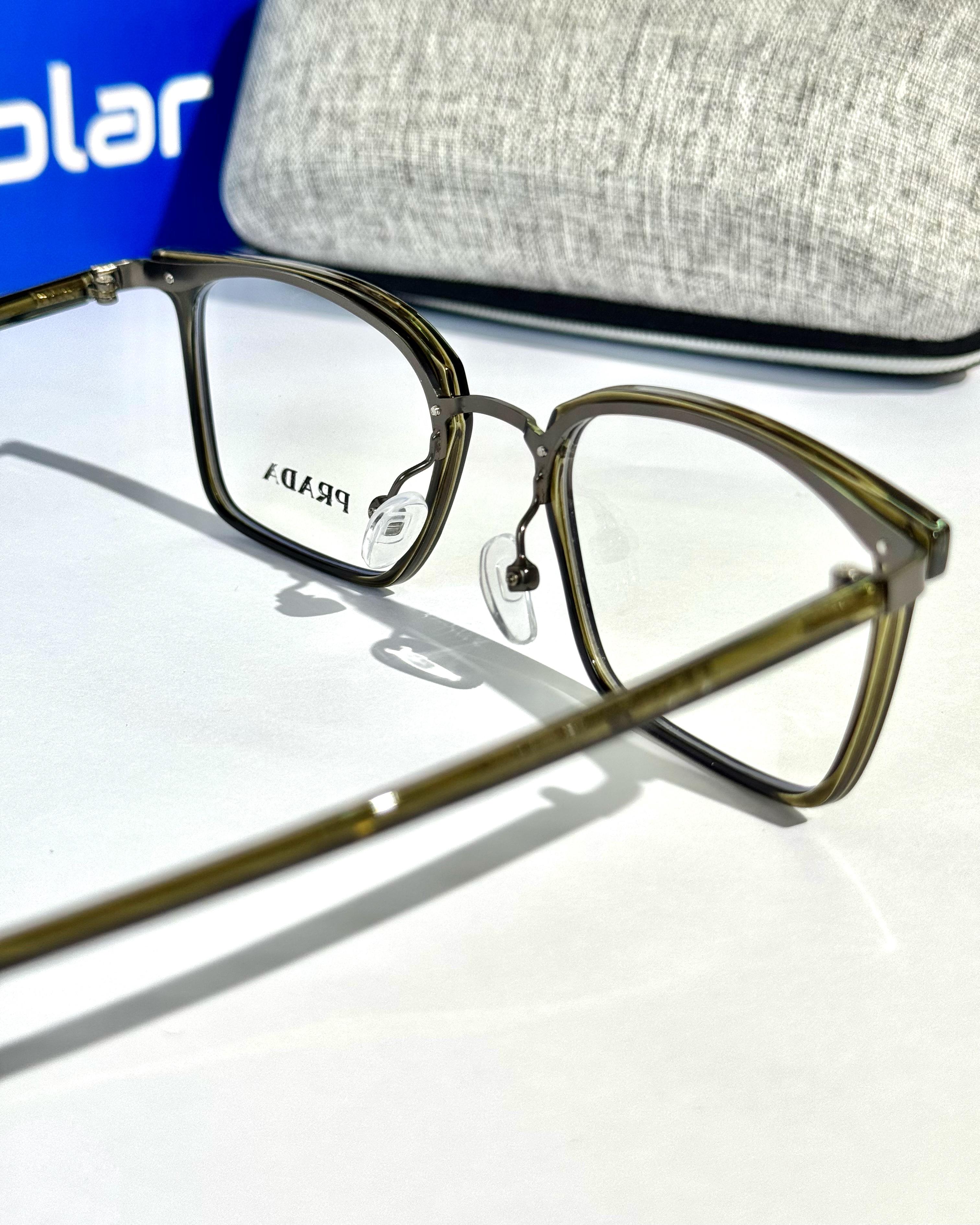 Unisex Feather light Olive frames 076